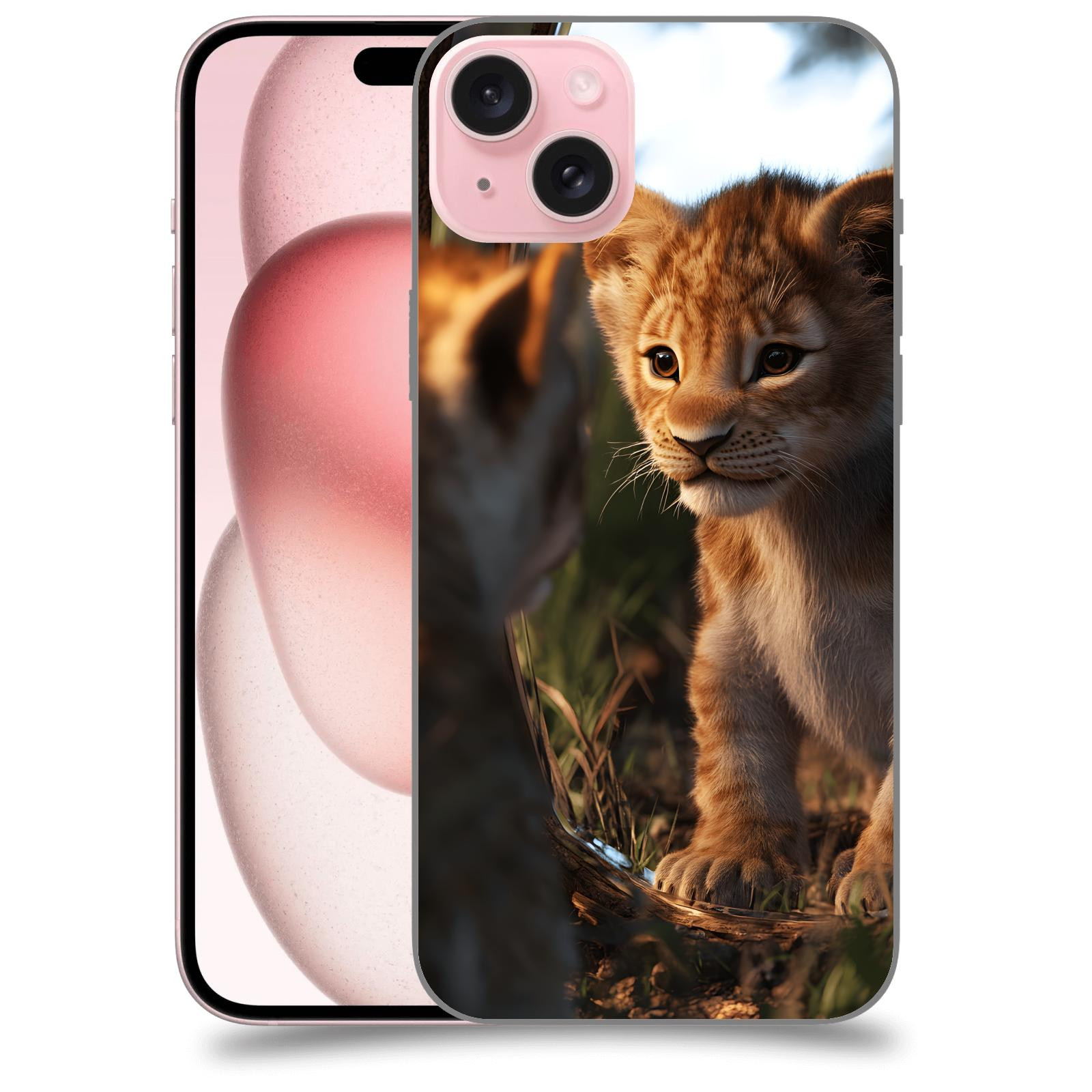 ACOVER Kryt na mobil Apple iPhone 15 plus - Lvíče