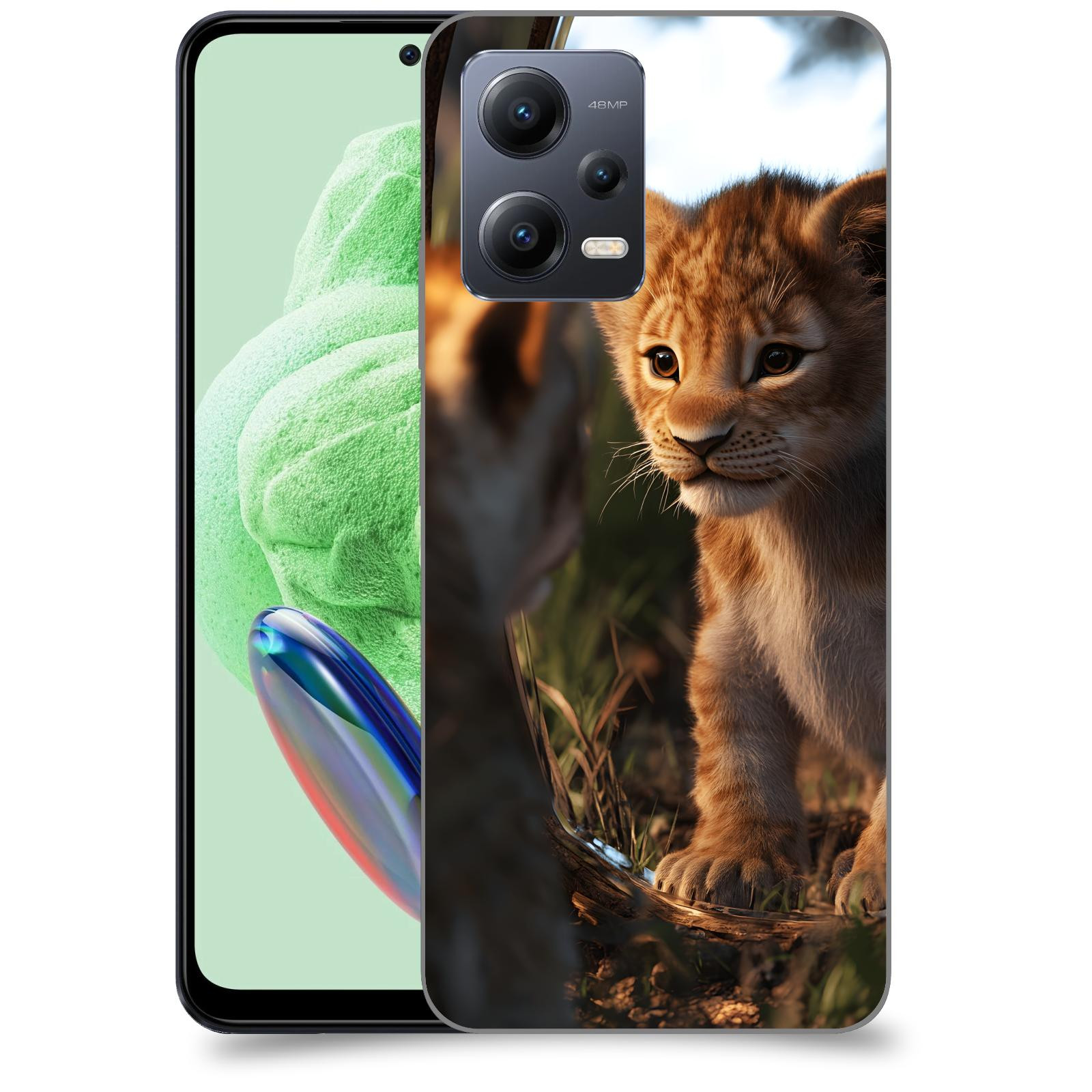 ACOVER Kryt na mobil Xiaomi Redmi Note 12 PRO 5G - Lvíče