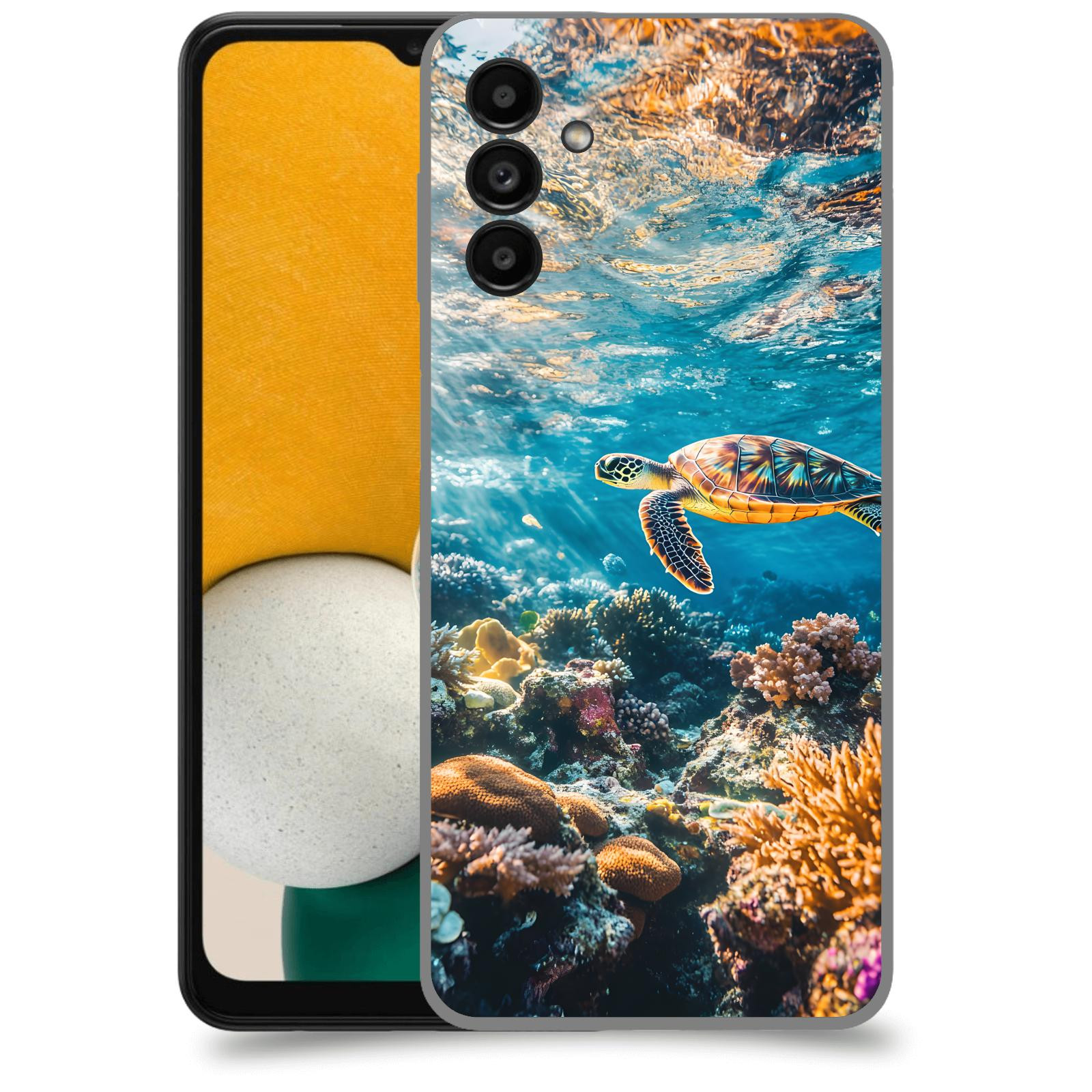 ACOVER Kryt na mobil Samsung Galaxy A13 5G A136B - Želva