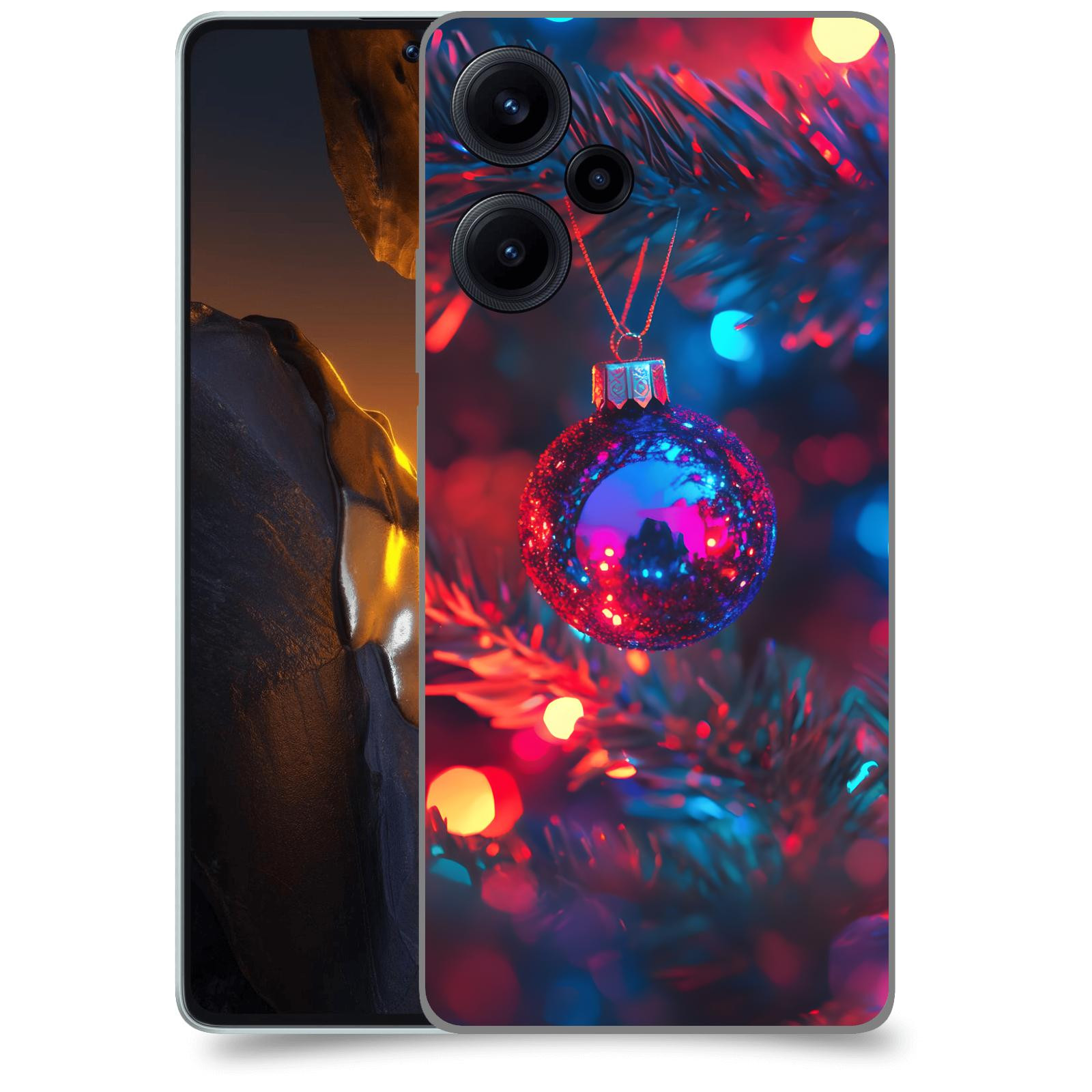 ACOVER Kryt na mobil Xiaomi Poco F5 - Vánoční ozdoba