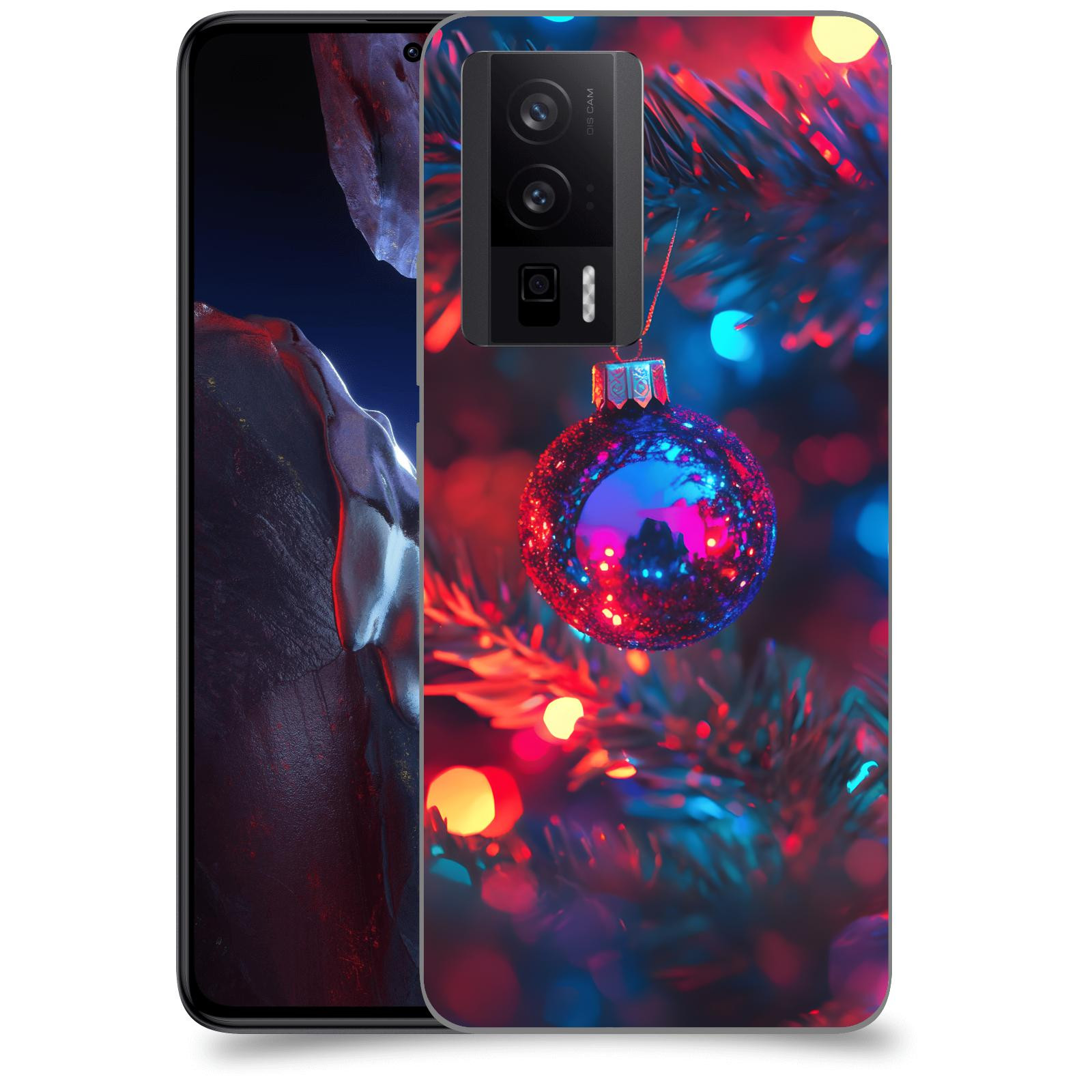 ACOVER Kryt na mobil Xiaomi Poco F5 Pro 5G - Vánoční ozdoba