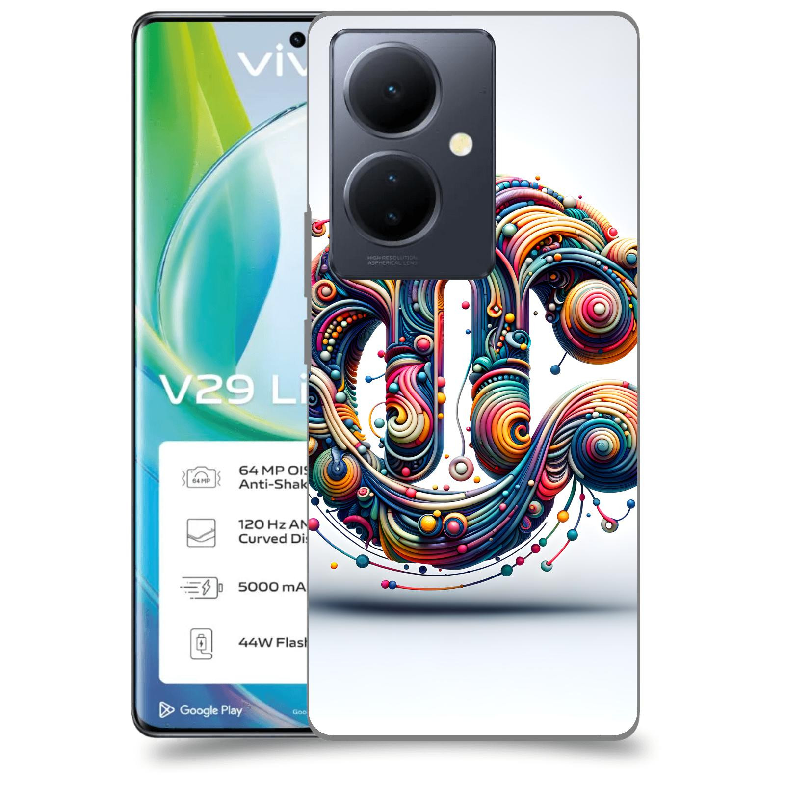 ACOVER Kryt na mobil VIVO V29 Lite 5G - Panna 2