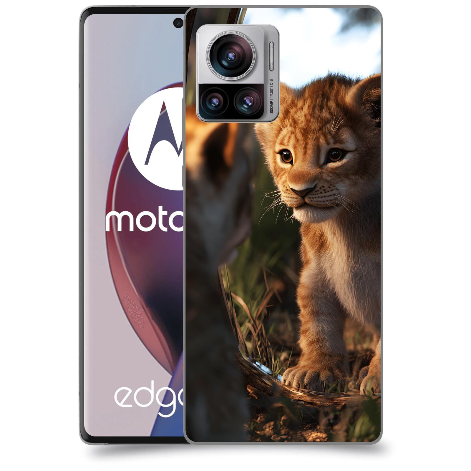 ACOVER Kryt na mobil Motorola Edge 30 Ultra - Lvíče