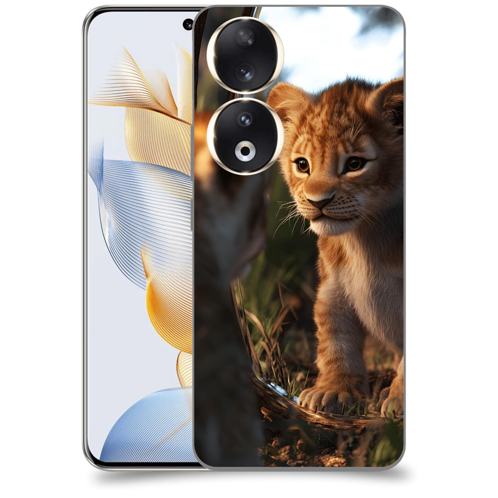 ACOVER Kryt na mobil Honor 90 - Lvíče