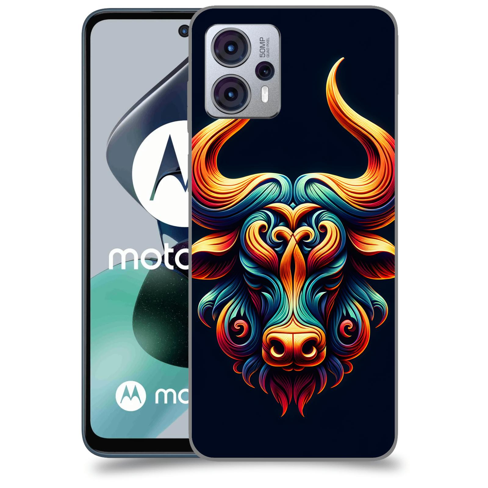 ACOVER Kryt na mobil Motorola Moto G23 - Býk