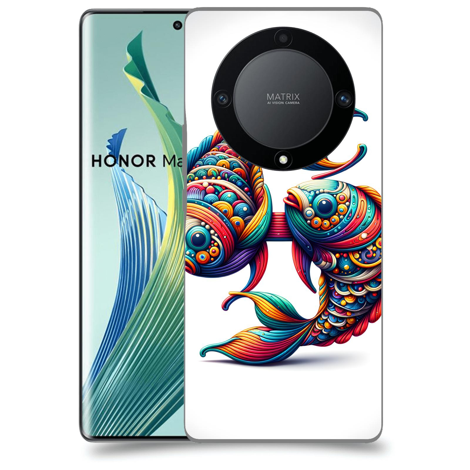 ACOVER Kryt na mobil Honor 90 Lite - Ryby 2