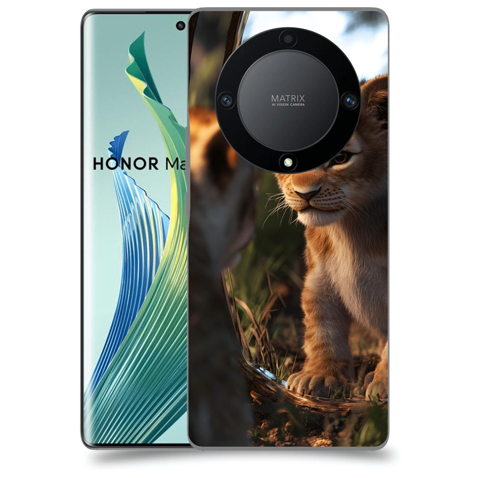 ACOVER Kryt na mobil Honor 90 Lite - Lvíče