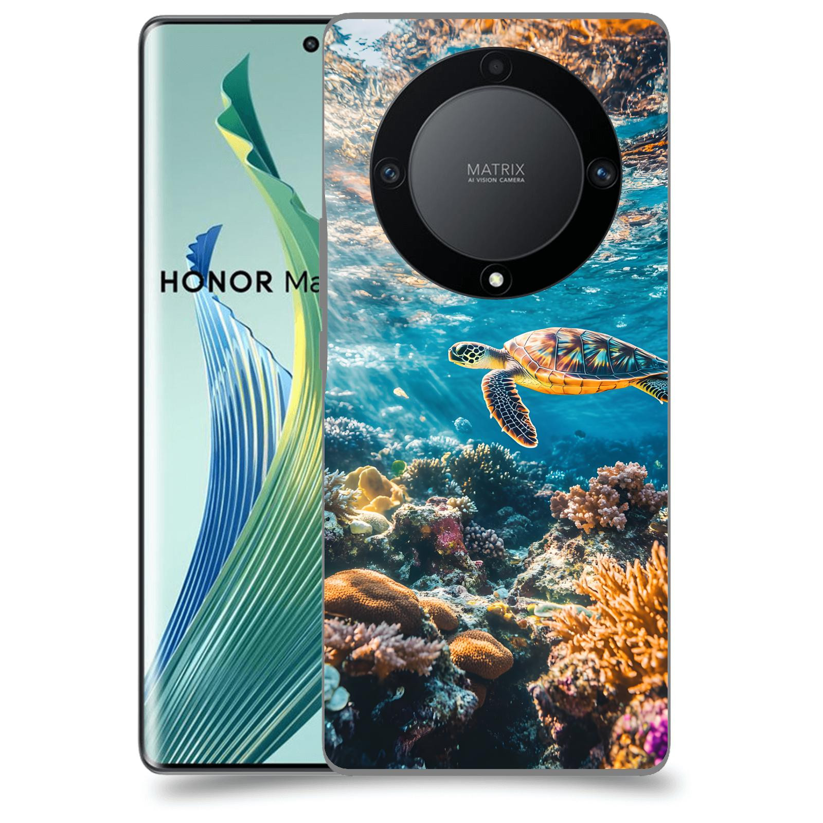 ACOVER Kryt na mobil Honor 90 Lite - Želva