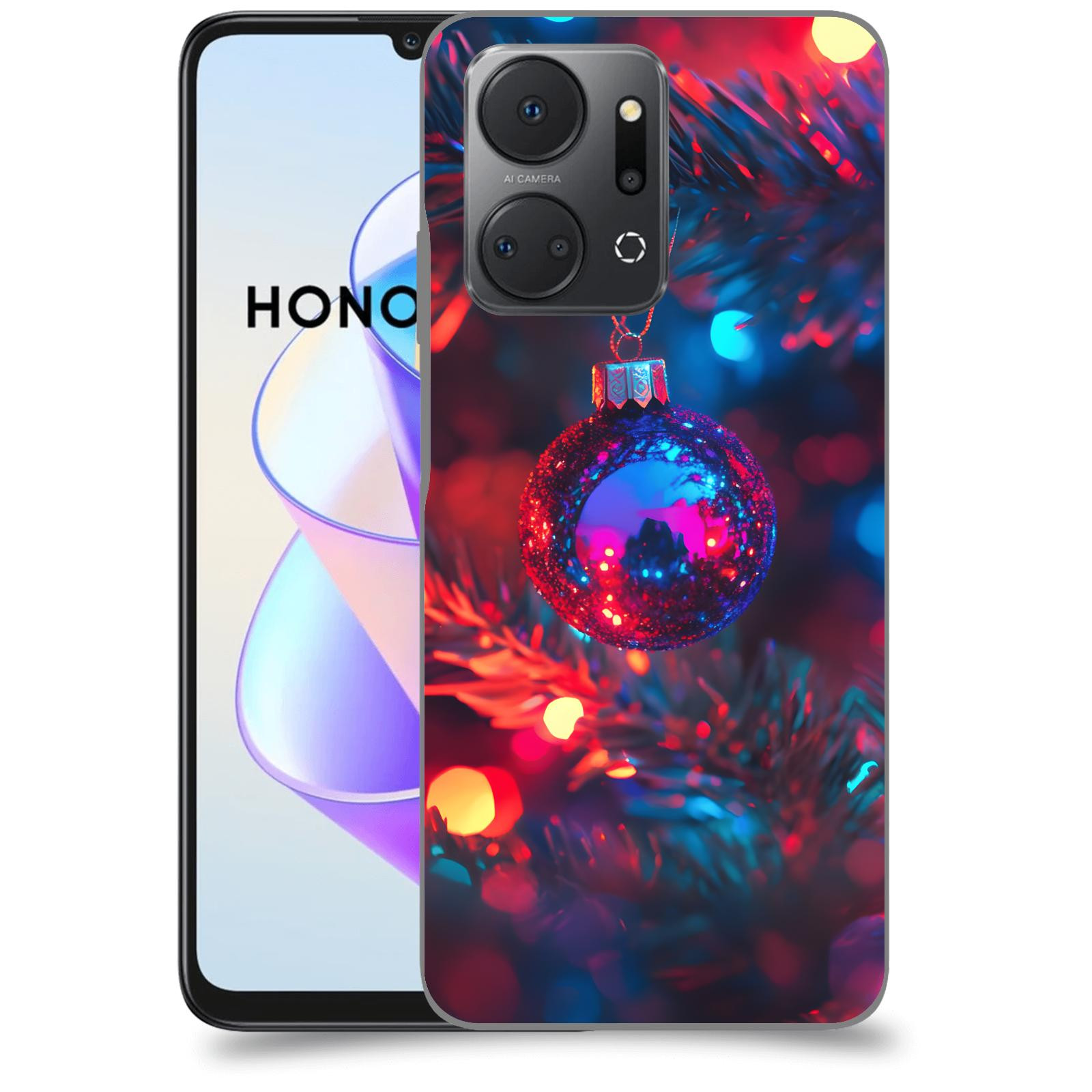 ACOVER Kryt na mobil HONOR X7a - Vánoční ozdoba