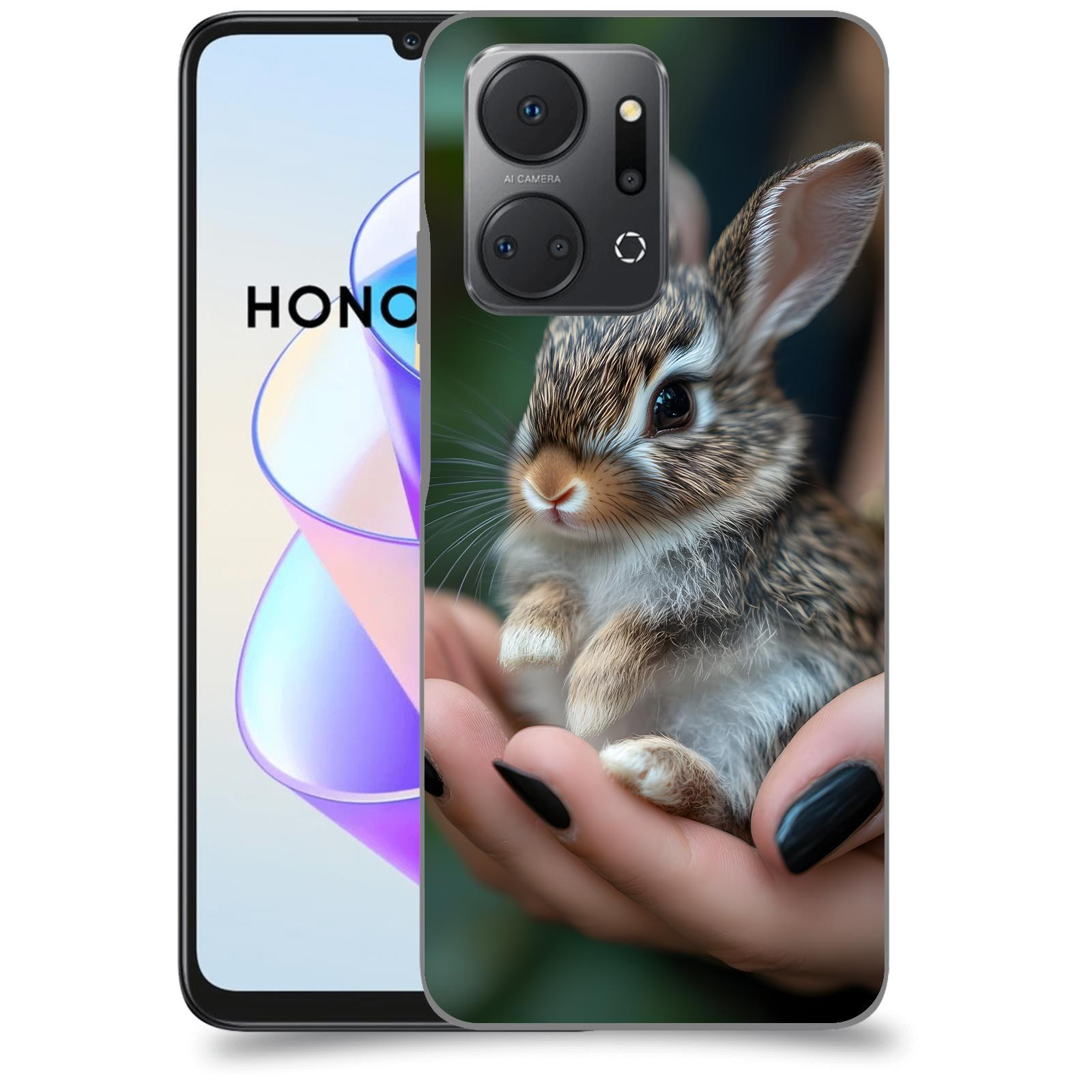 ACOVER Kryt na mobil HONOR X7a - Králíček