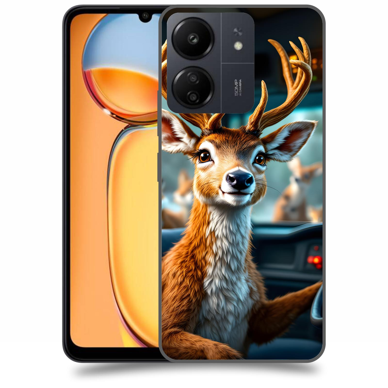 ACOVER Kryt na mobil Xiaomi Redmi 13C  Jelen
