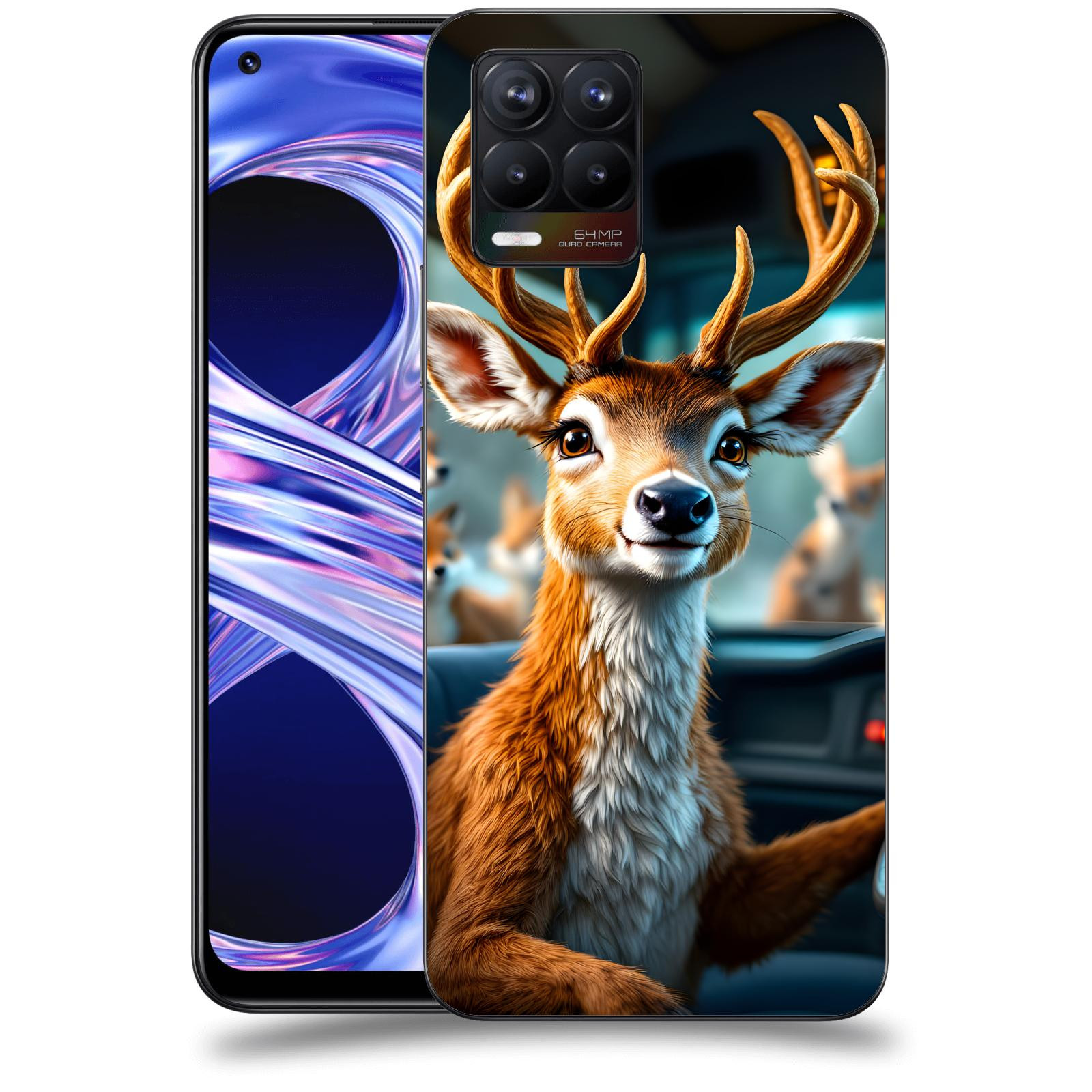 ACOVER Kryt na mobil Realme 8 - Jelen