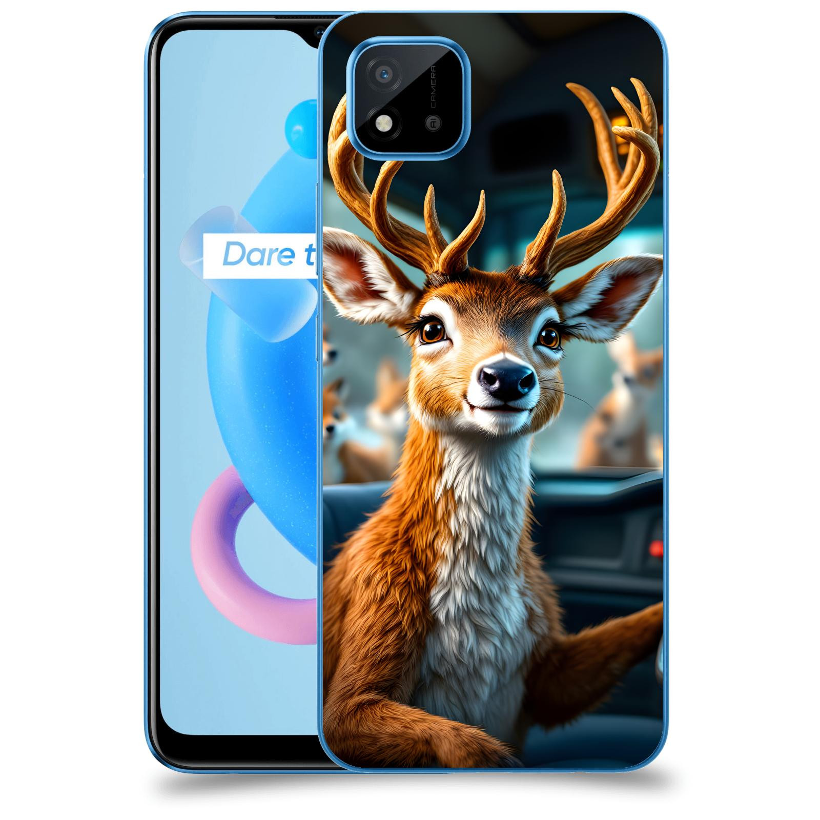 ACOVER Kryt na mobil Realme C11 (2021) - Jelen