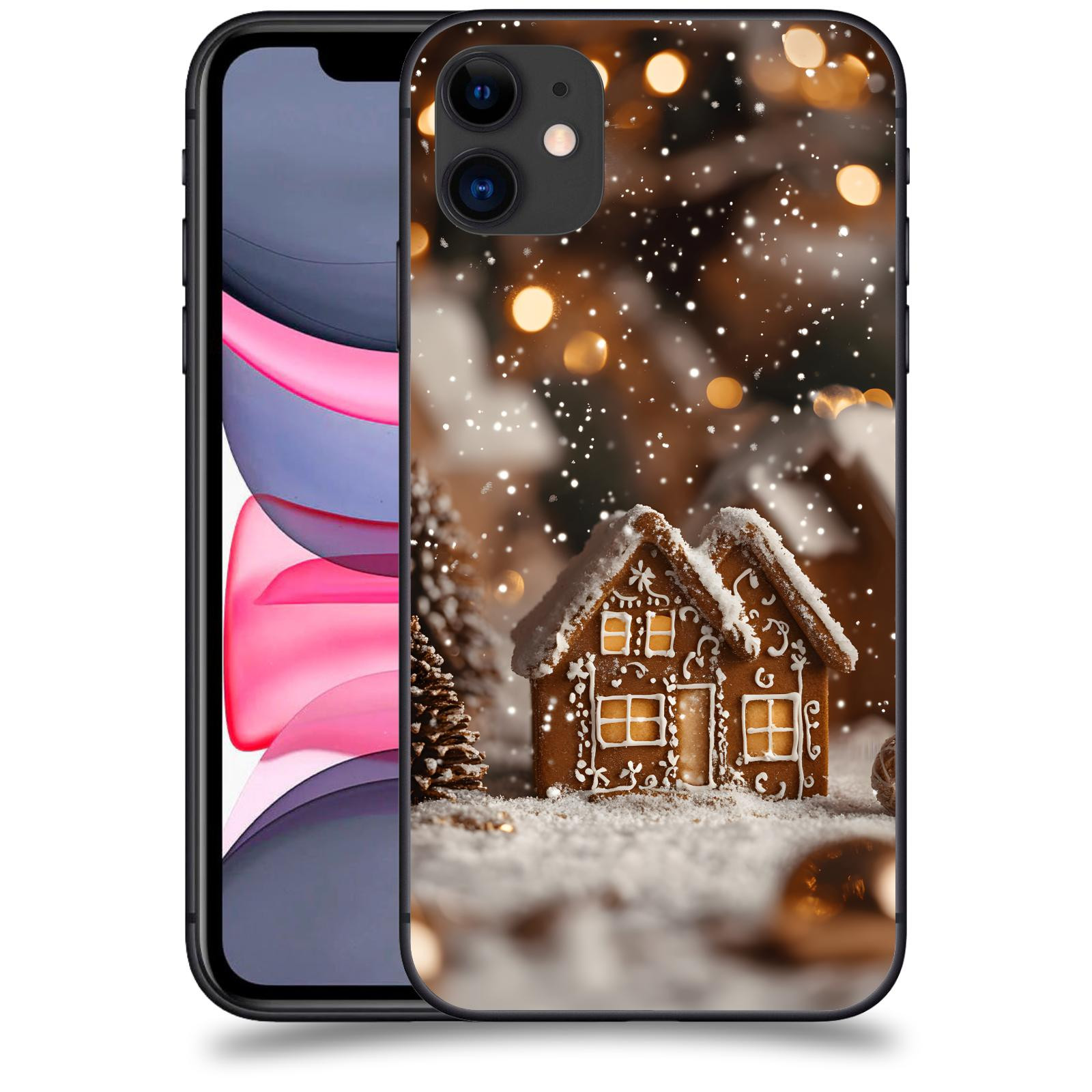ACOVER Kryt na mobil Apple iPhone 11 - Perníková chaloupka