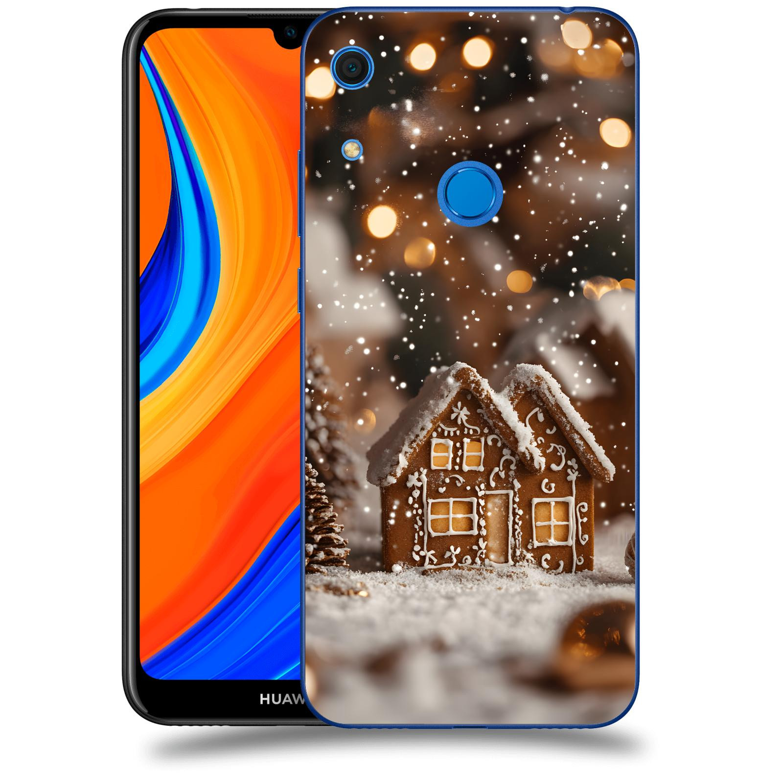 ACOVER Kryt na mobil Huawei Y6S - Perníková chaloupka