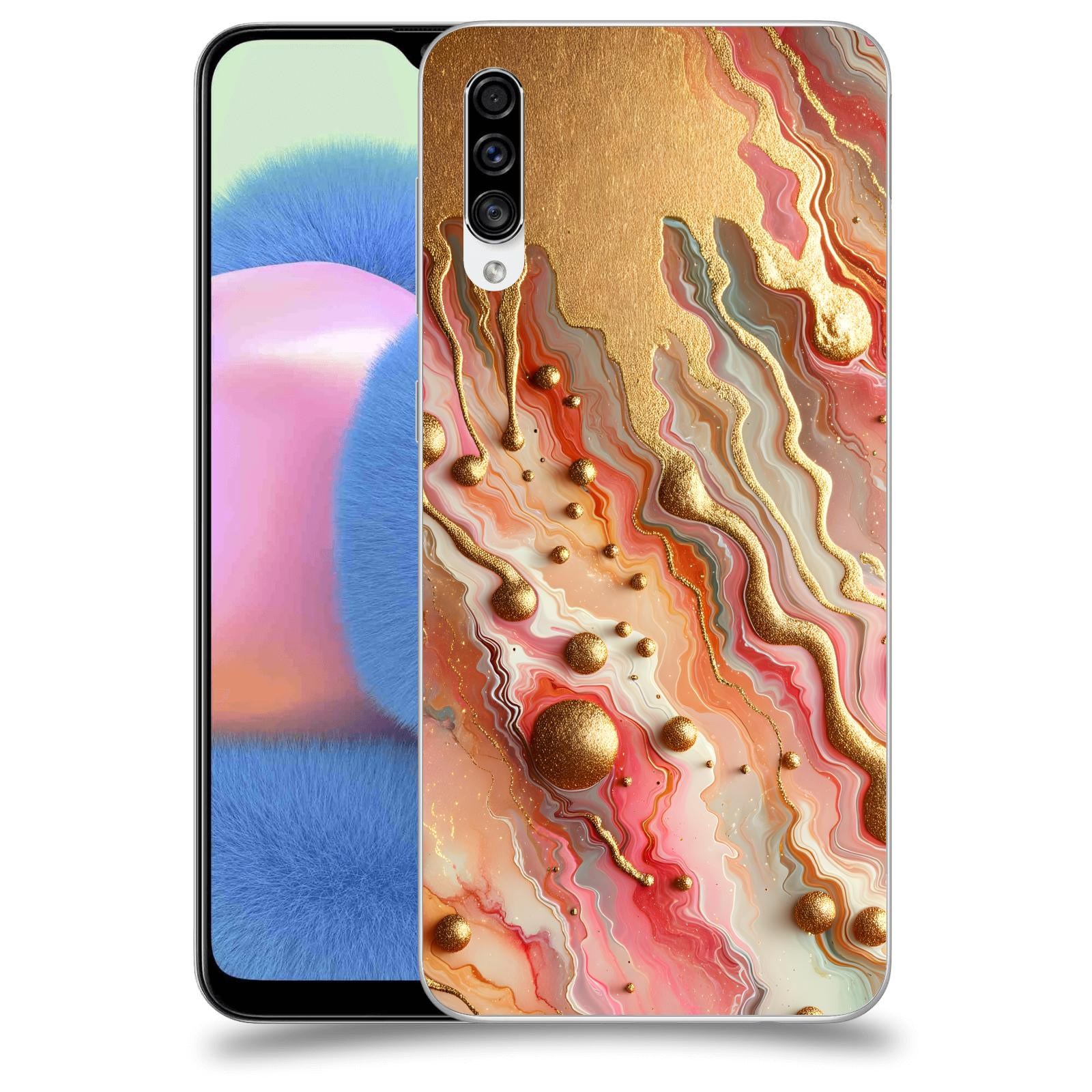 ACOVER Kryt na mobil Samsung Galaxy A30s A307F - Liquid Gold