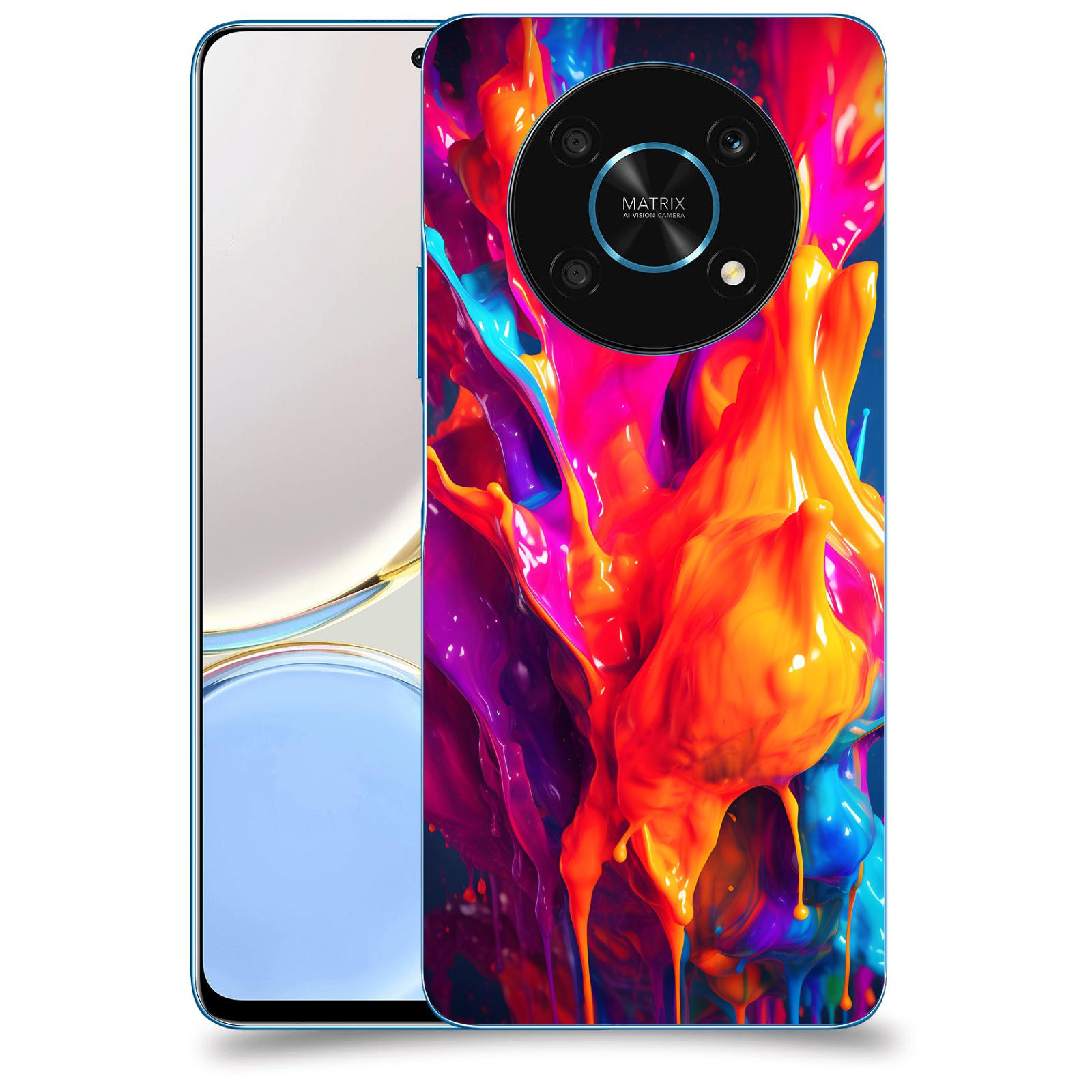 ACOVER Kryt na mobil Honor Magic 4 Lite 5G - Beautiful Liquid I