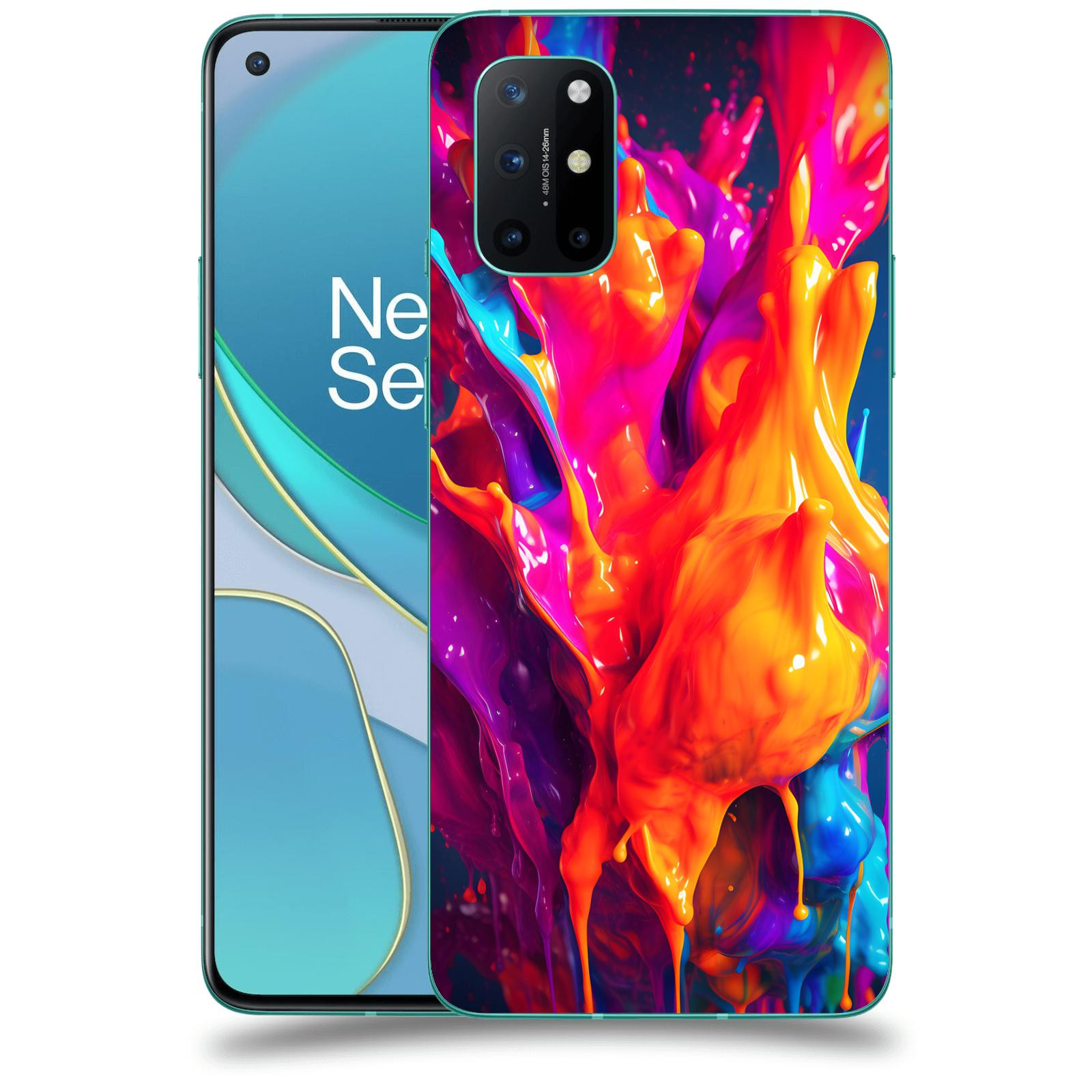 ACOVER Kryt na mobil OnePlus 8T - Beautiful Liquid I