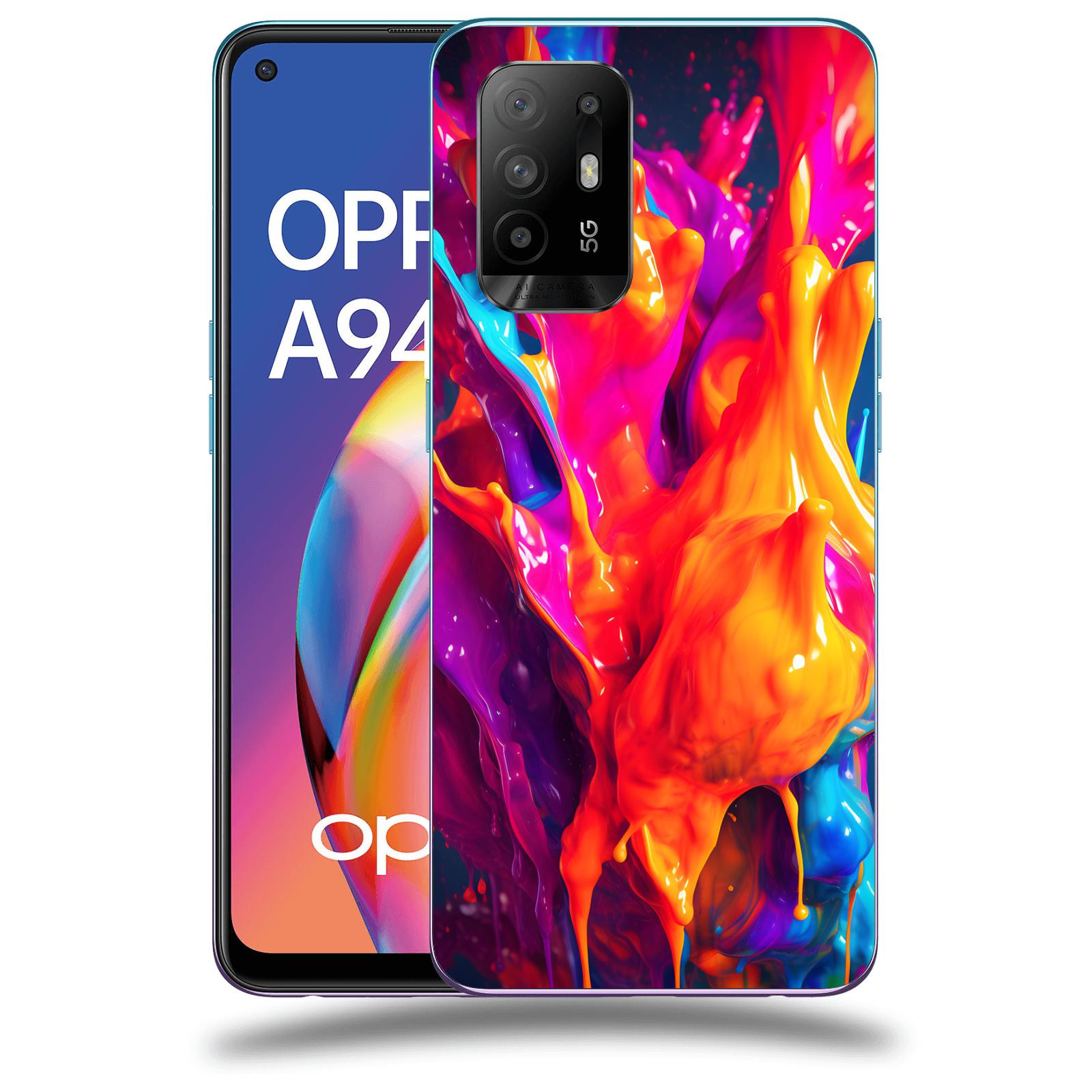 ACOVER Kryt na mobil OPPO A94 5G - Beautiful Liquid I