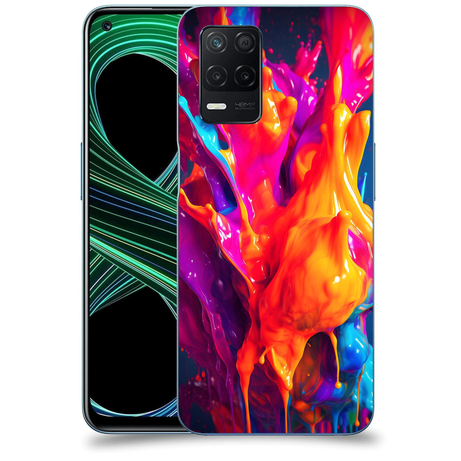 ACOVER Kryt na mobil Realme 8 5G - Beautiful Liquid I