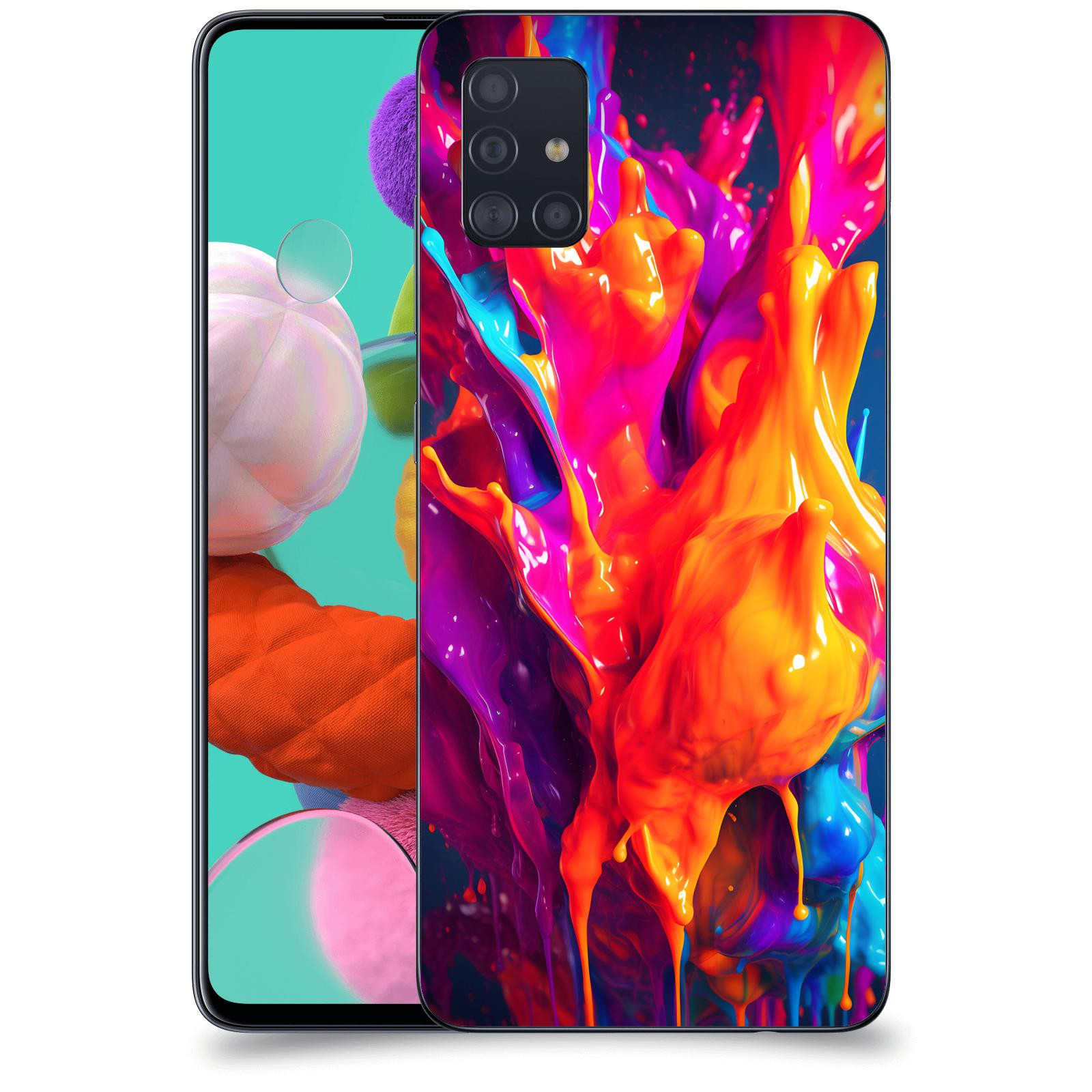 ACOVER Kryt na mobil Samsung Galaxy A51 A515F - Beautiful Liquid I