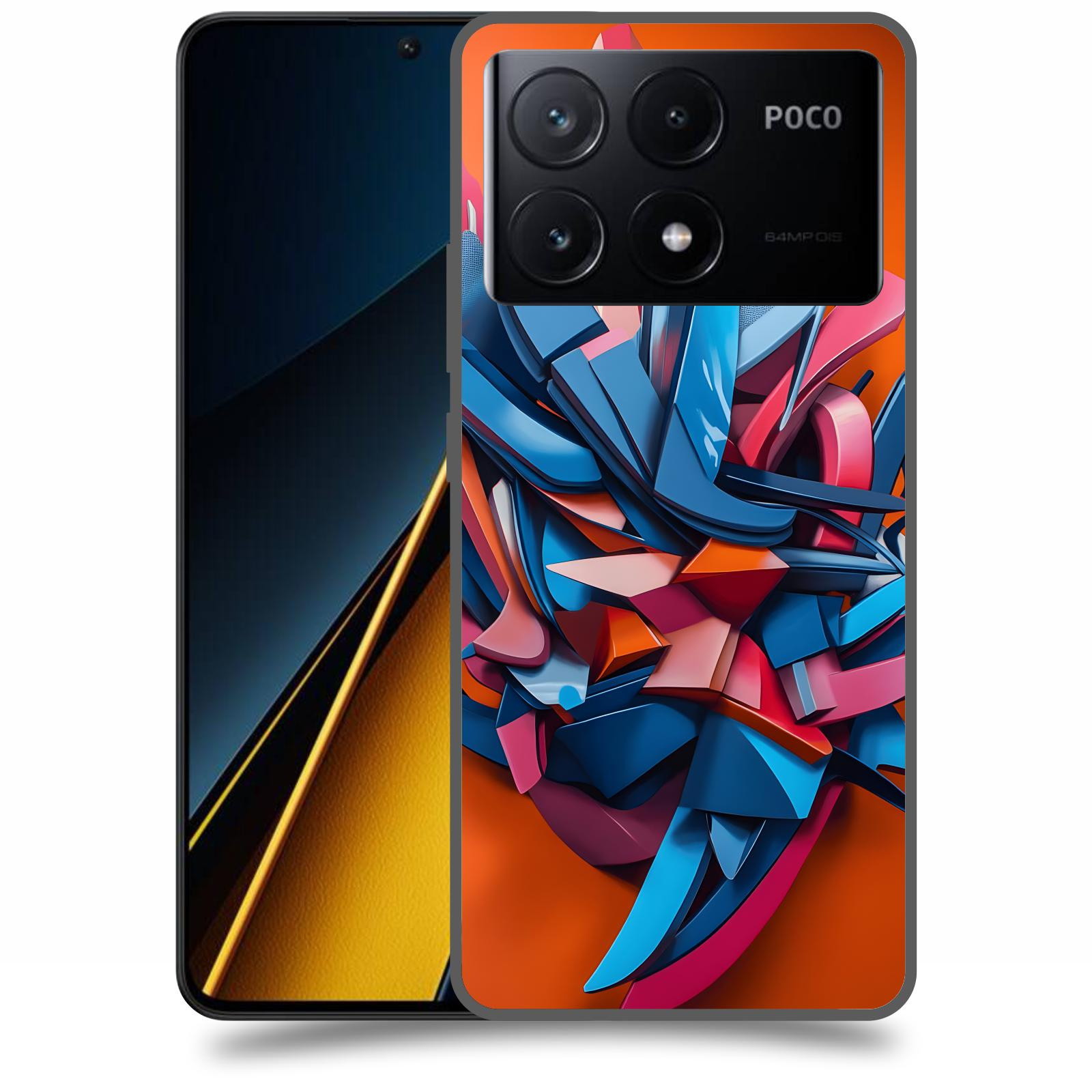 ACOVER Kryt na mobil Poco X6 Pro 5G - Barbs