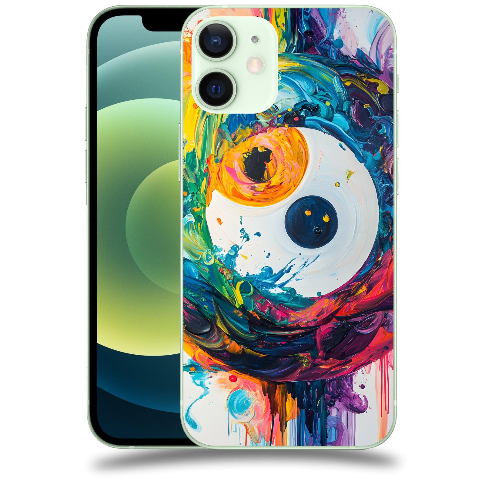 ACOVER Kryt na mobil Apple iPhone 12 mini - Jin Jang