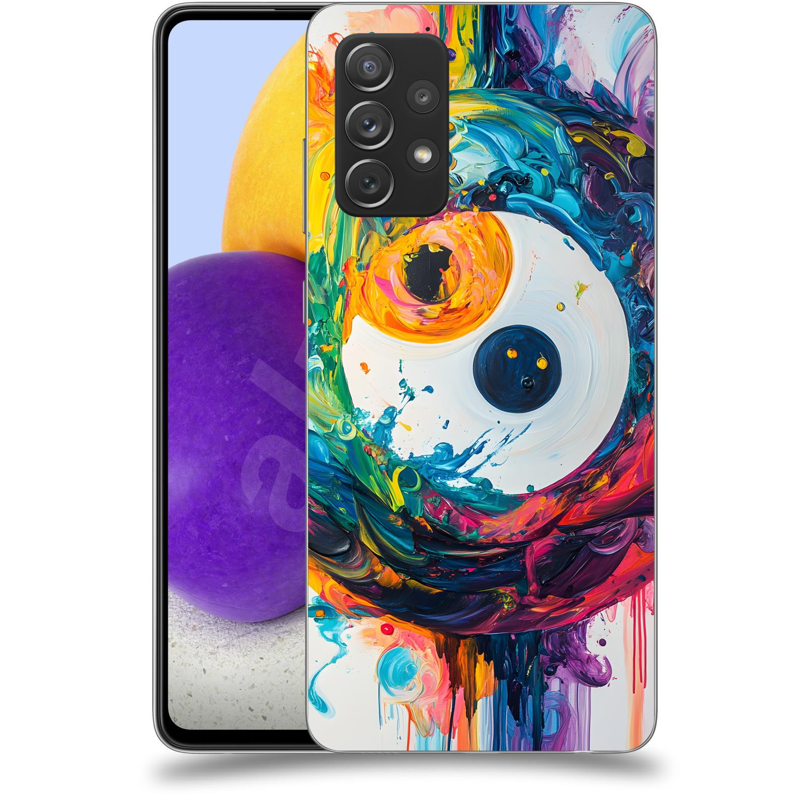 ACOVER Kryt na mobil Samsung Galaxy A72 A725F - Jin Jang