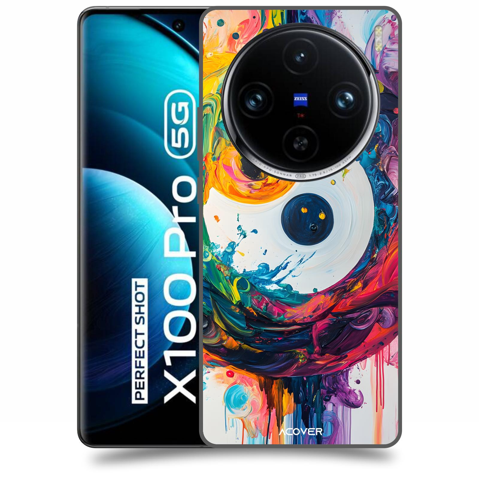 ACOVER Kryt na mobil Vivo X100 Pro - Jin Jang