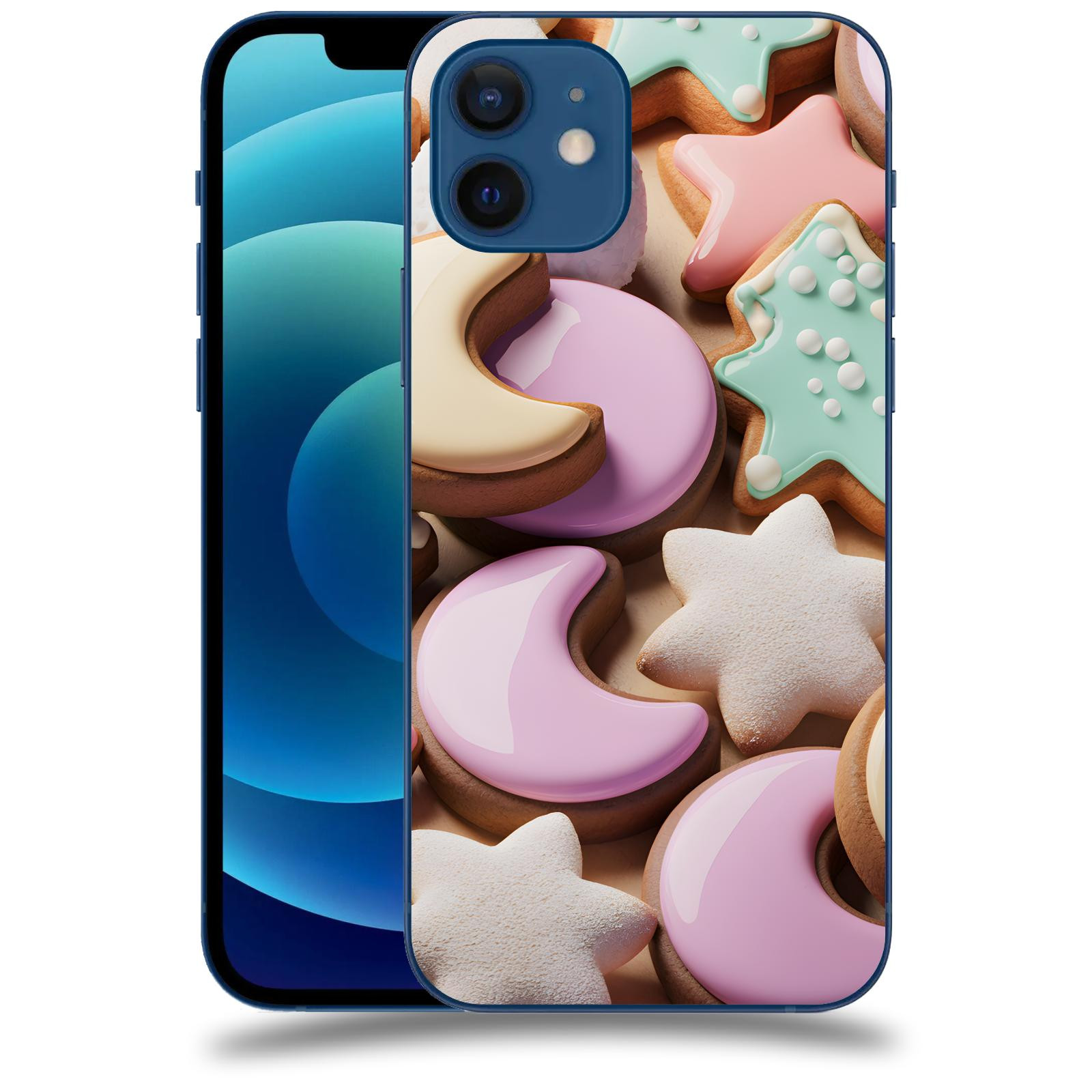 ACOVER Kryt na mobil Apple iPhone 12 - Vánoční cukroví