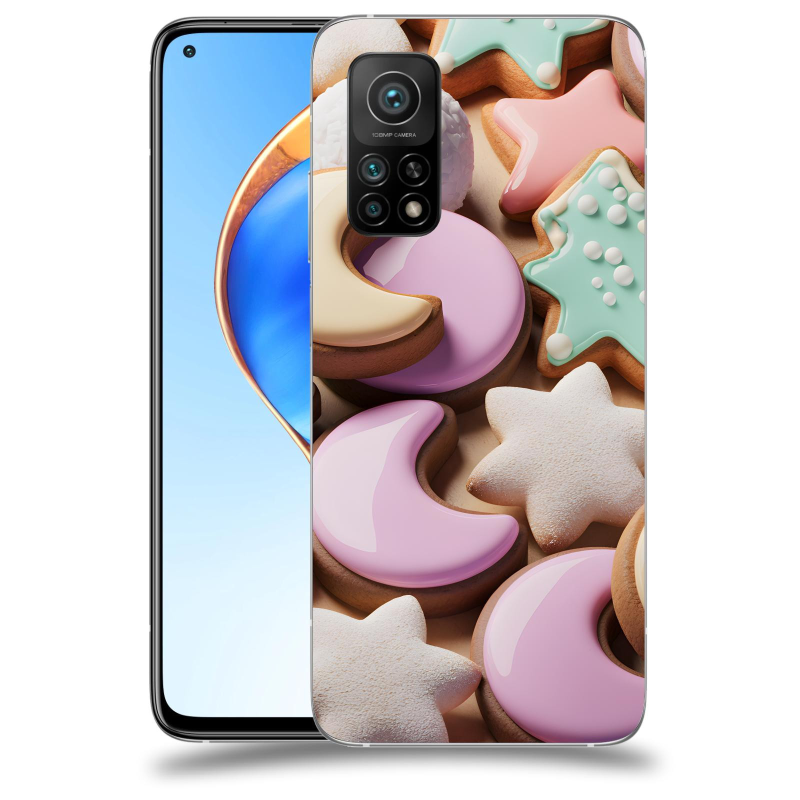 ACOVER Kryt na mobil Xiaomi Mi 10T Pro - Vánoční cukroví