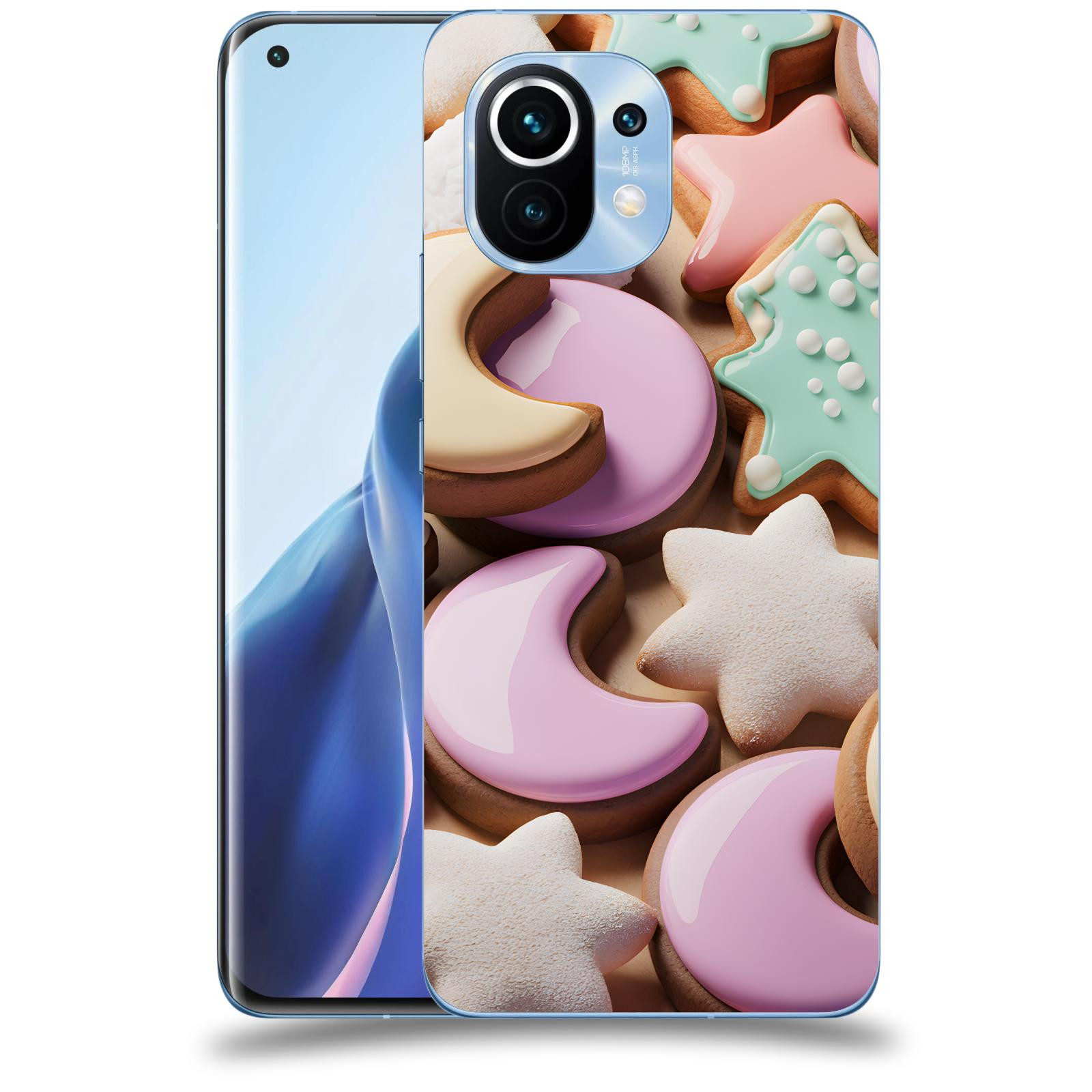 ACOVER Kryt na mobil Xiaomi Mi 11 - Vánoční cukroví