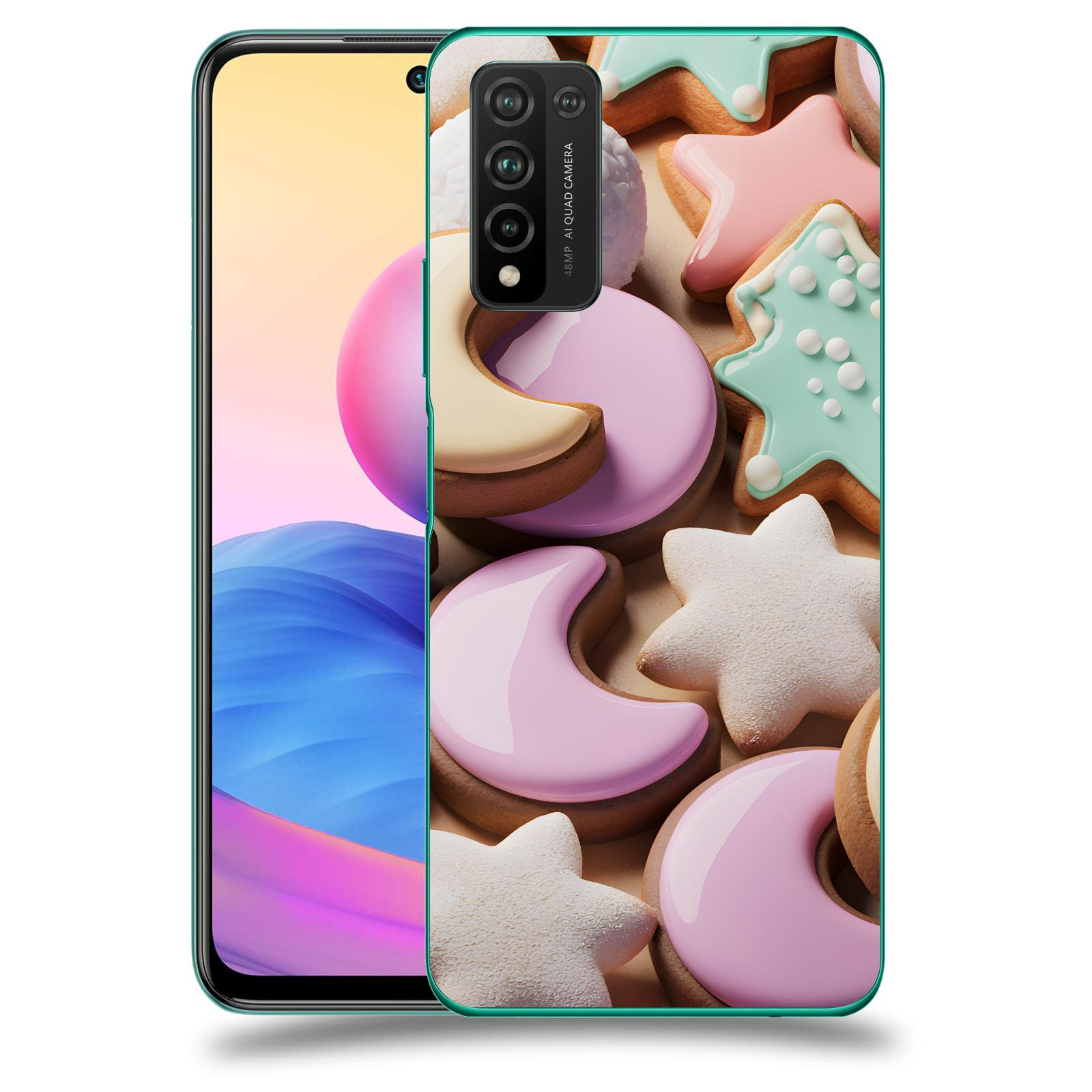 ACOVER Kryt na mobil Honor 10X Lite - Vánoční cukroví