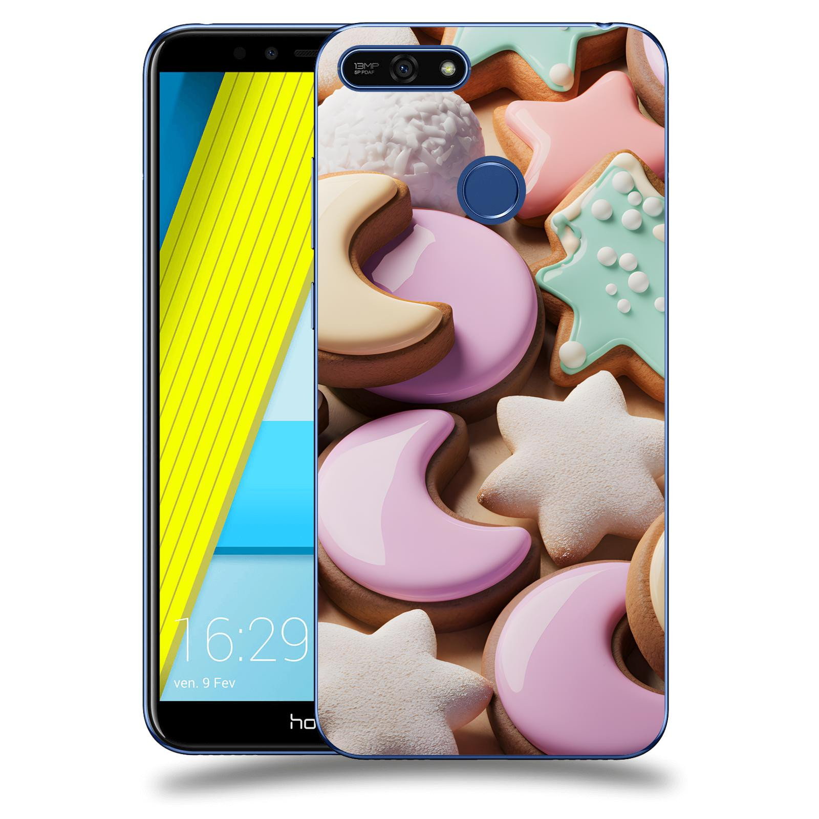 ACOVER Kryt na mobil Honor 7A - Vánoční cukroví