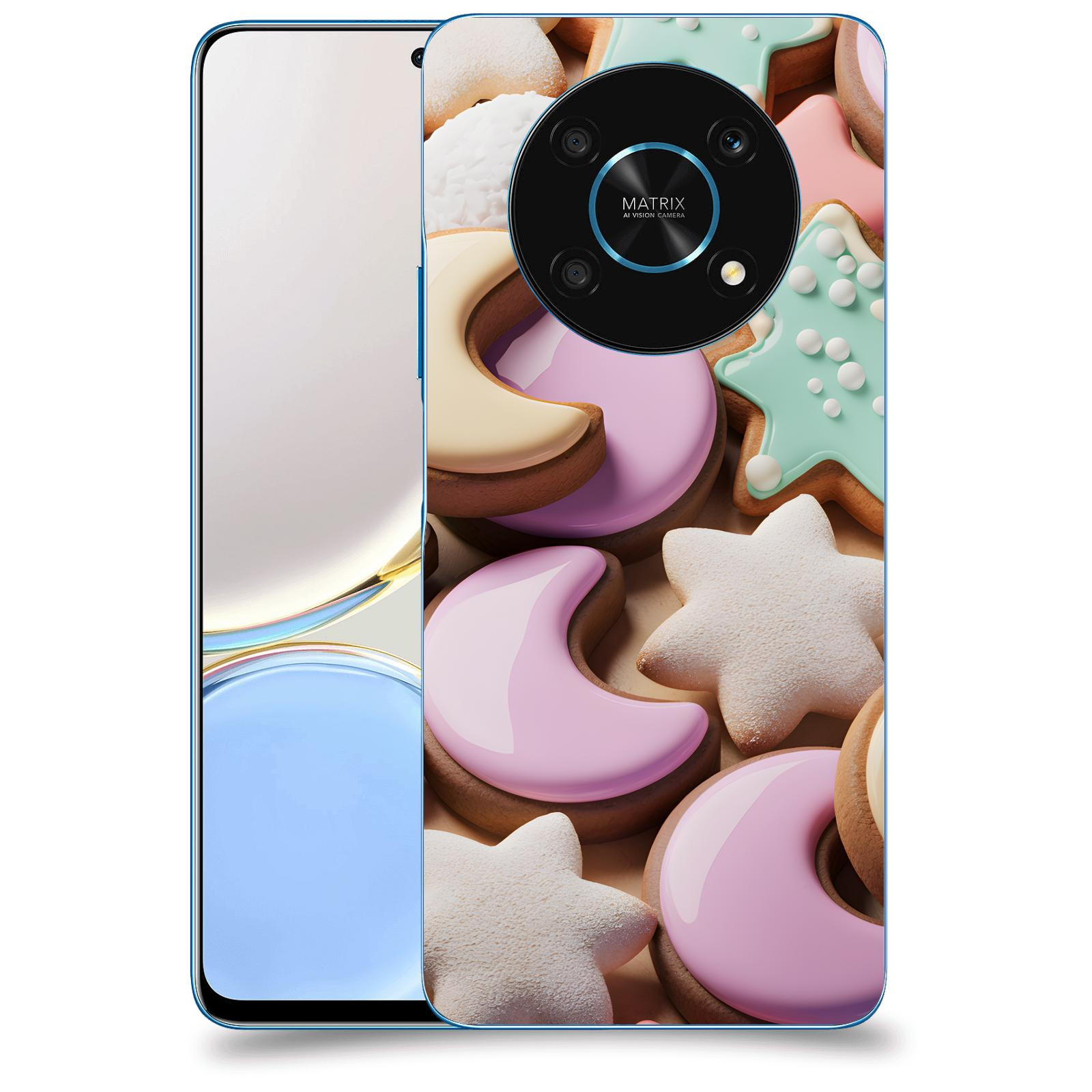 ACOVER Kryt na mobil Honor Magic 4 Lite 5G - Vánoční cukroví