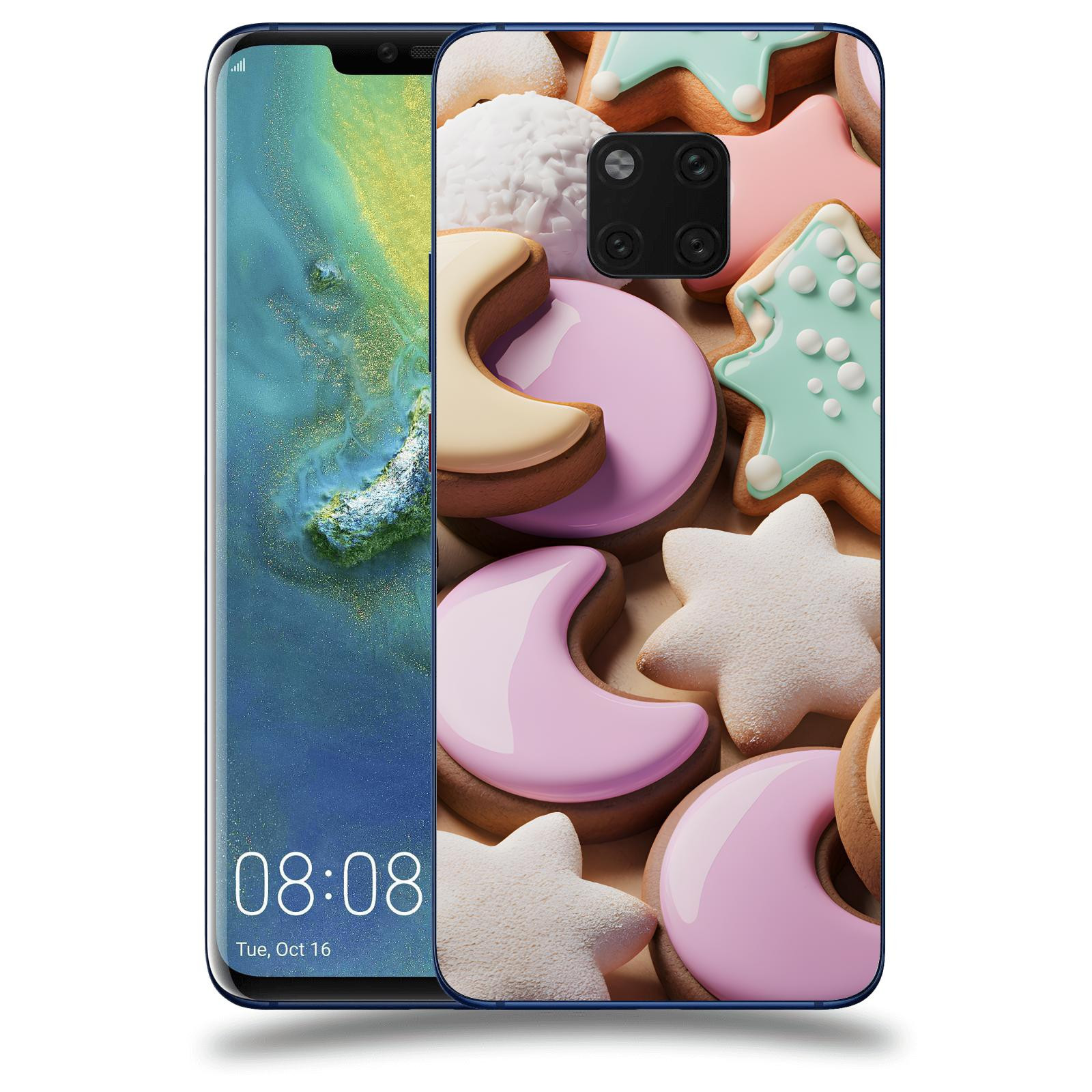 ACOVER Kryt na mobil Huawei Mate 20 Pro - Vánoční cukroví