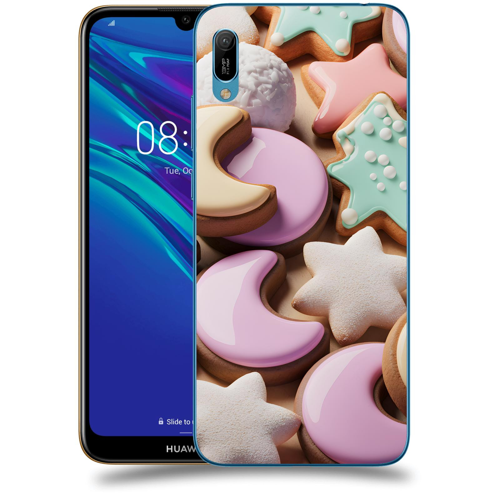 ACOVER Kryt na mobil Huawei Y6 2019 - Vánoční cukroví