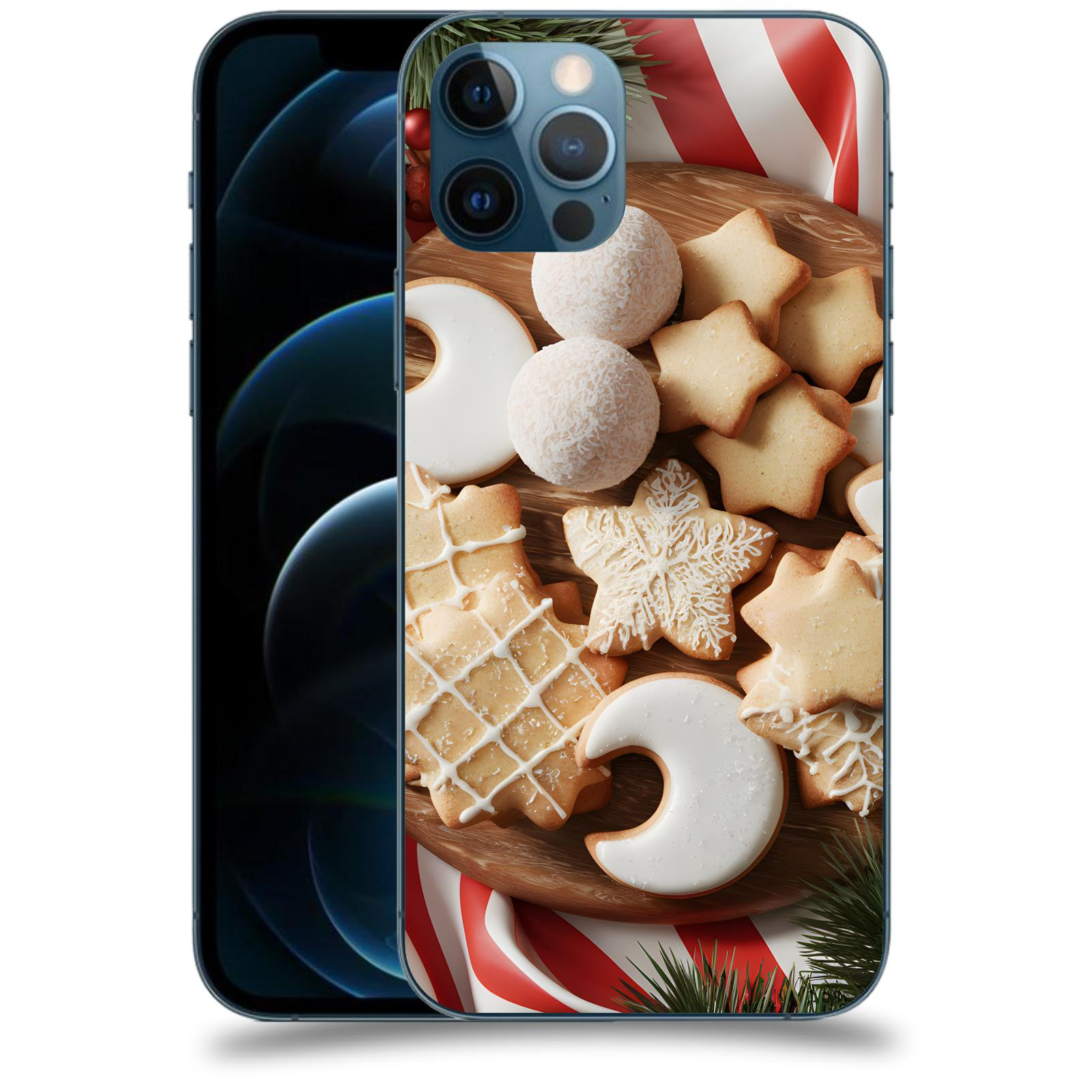 ACOVER Kryt na mobil Apple iPhone 12 Pro - Vánoční cukroví 2