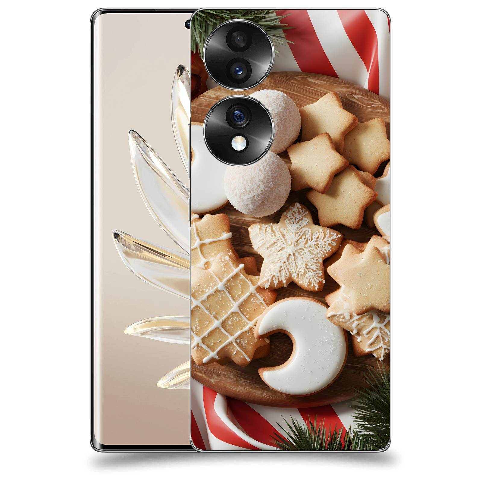 ACOVER Kryt na mobil Honor 70 - Vánoční cukroví 2