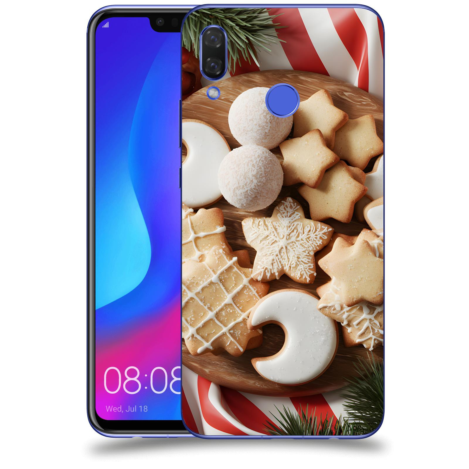 ACOVER Kryt na mobil Huawei Nova 3i - Vánoční cukroví 2