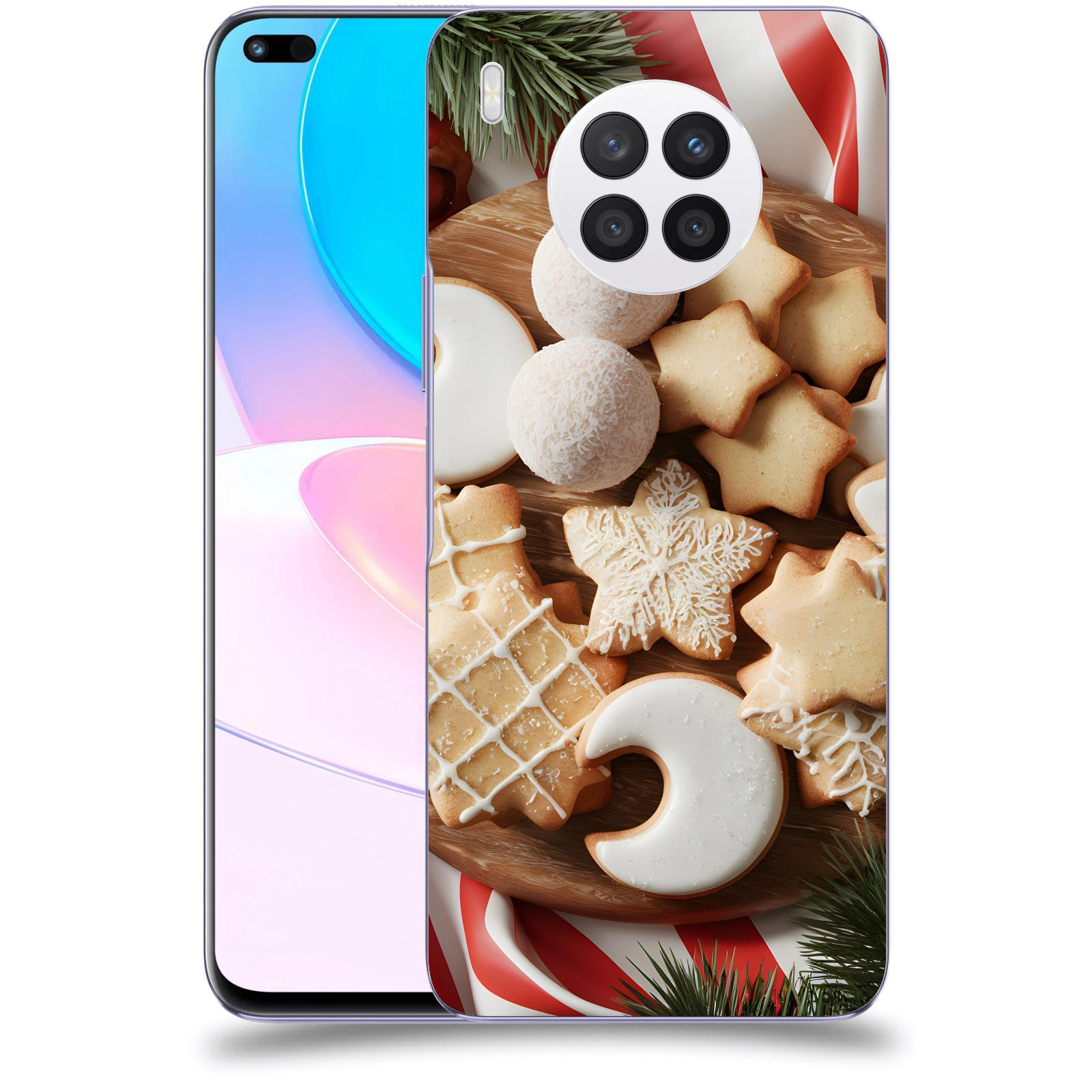 ACOVER Kryt na mobil Huawei Nova 8i - Vánoční cukroví 2