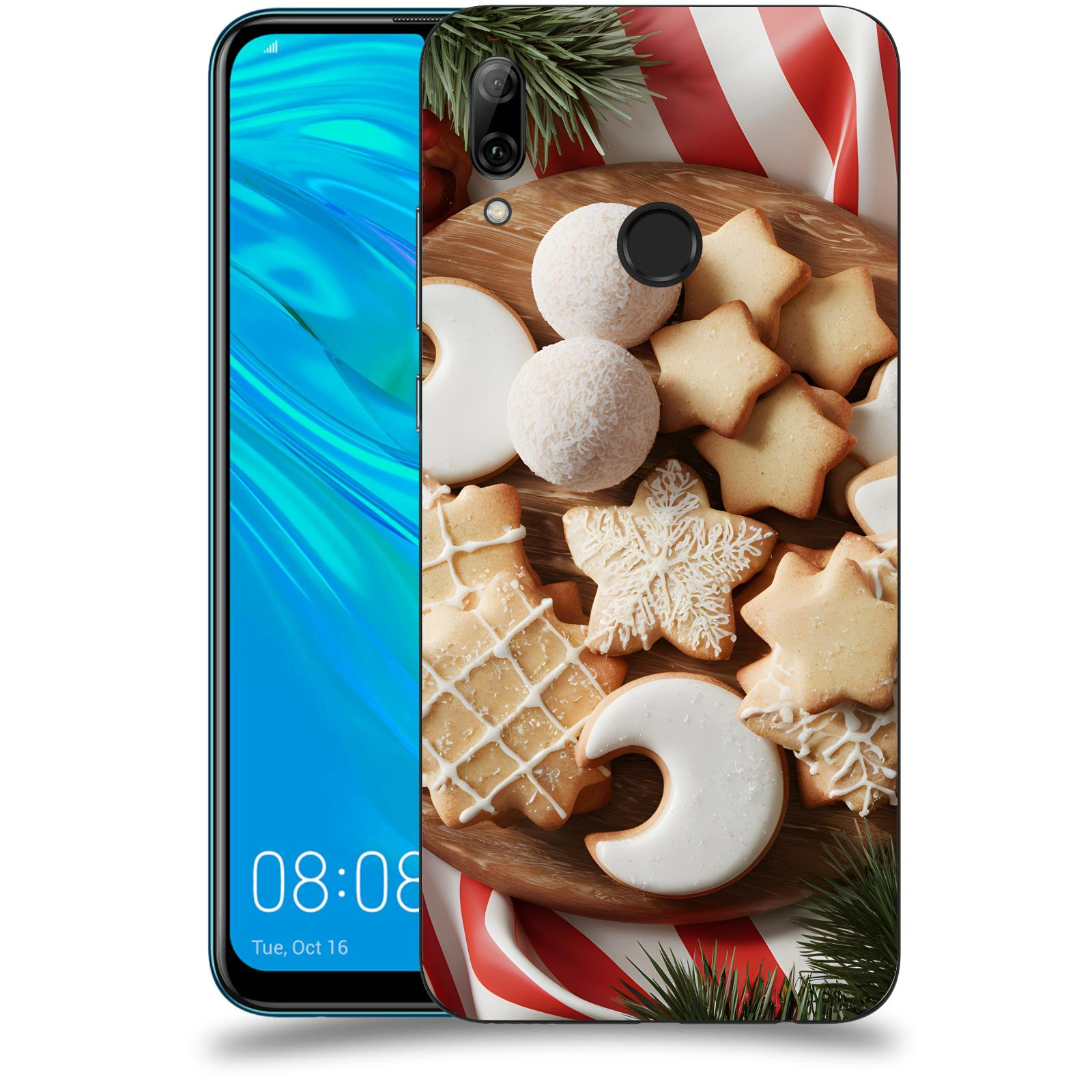 ACOVER Kryt na mobil Huawei P Smart 2019 - Vánoční cukroví 2