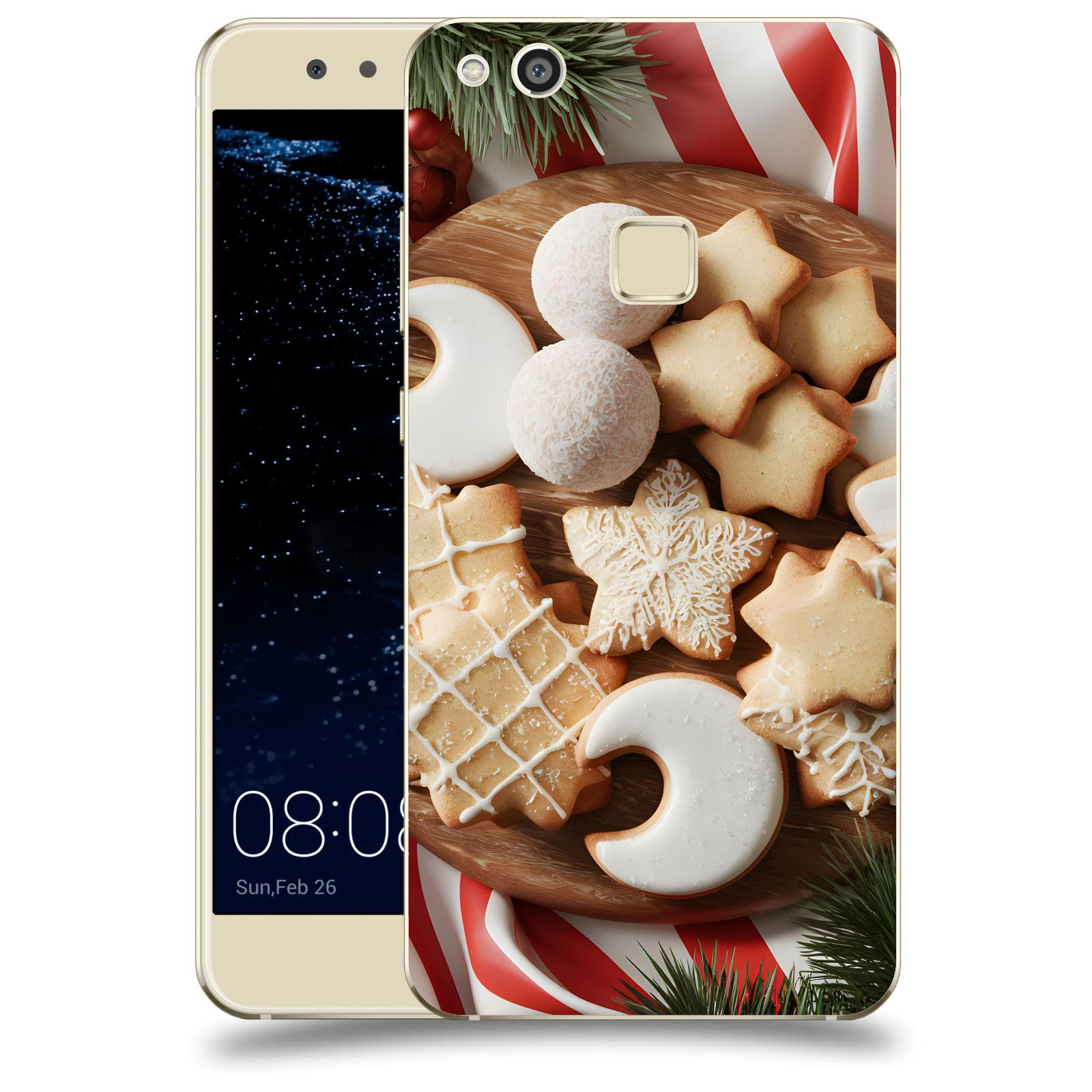 ACOVER Kryt na mobil Huawei P10 Lite - Vánoční cukroví 2