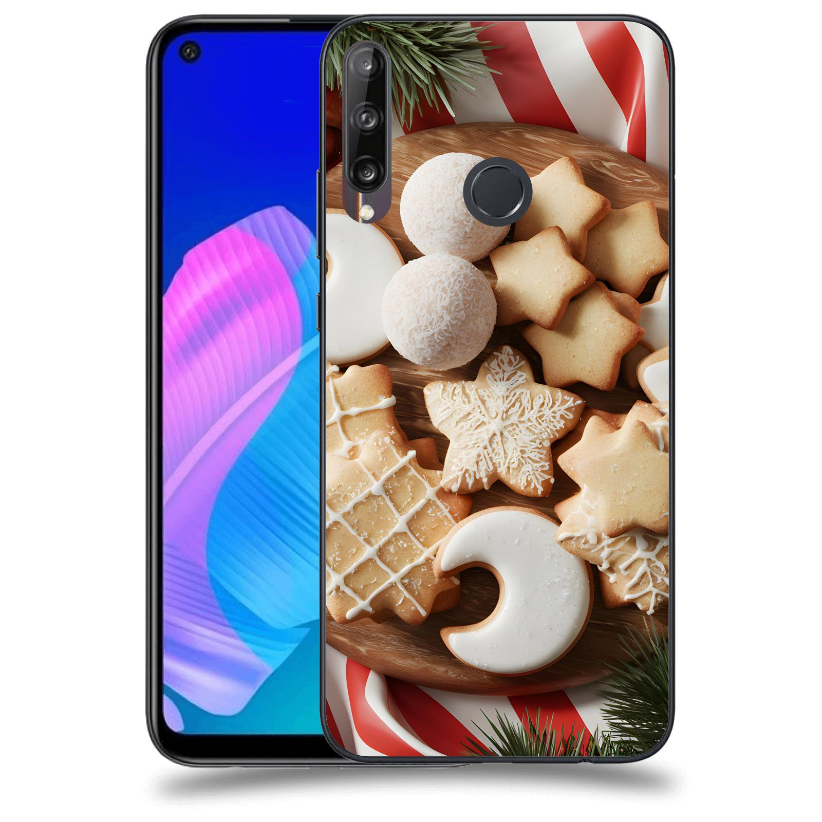 ACOVER Kryt na mobil Huawei P40 Lite E - Vánoční cukroví 2