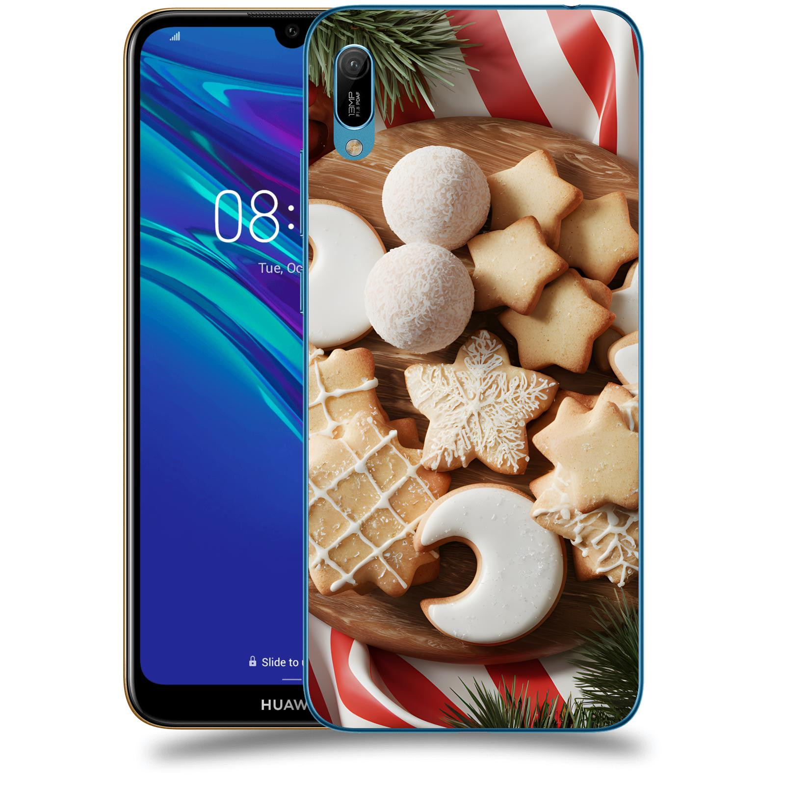 ACOVER Kryt na mobil Huawei Y6 2019 - Vánoční cukroví 2