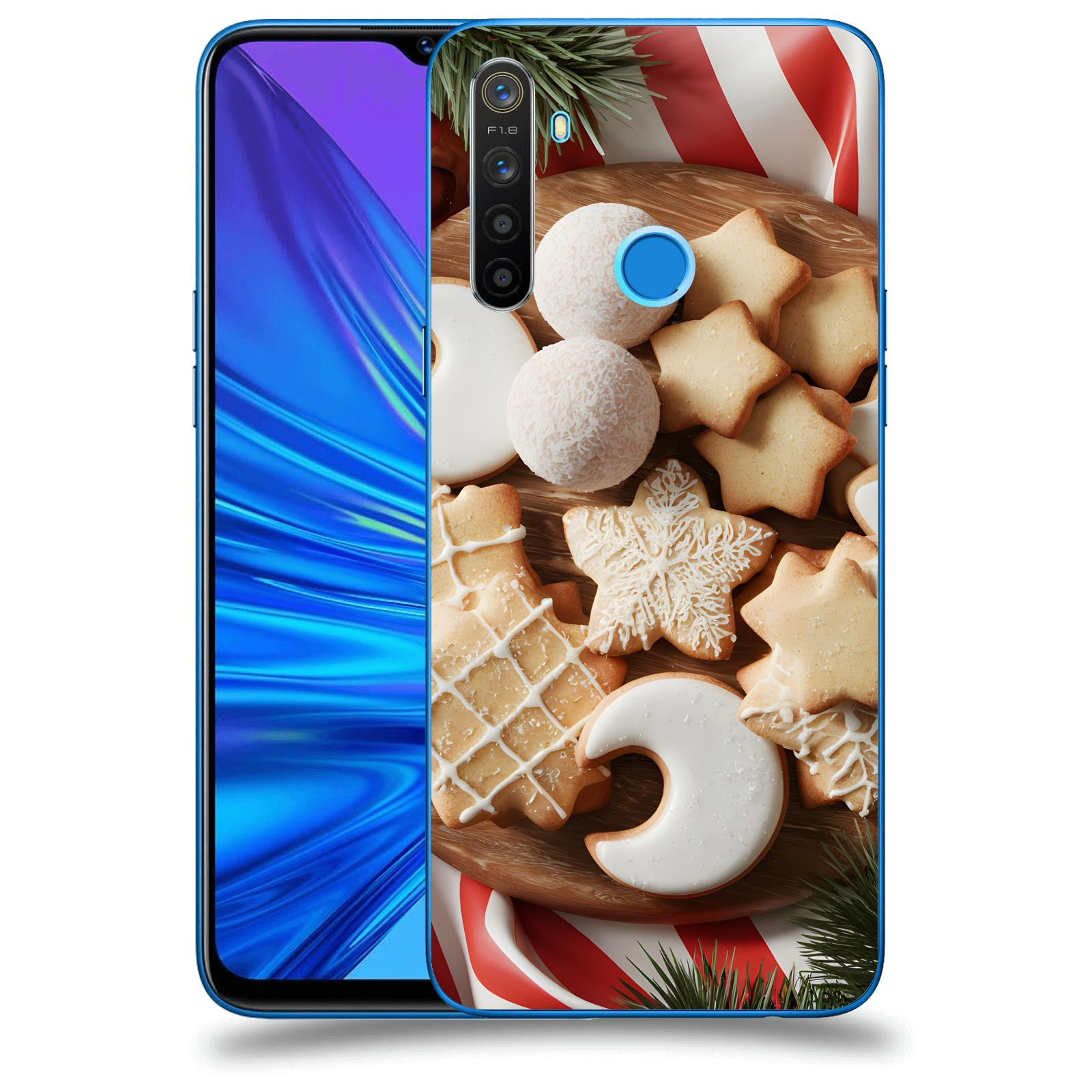 ACOVER Kryt na mobil Realme 5 - Vánoční cukroví 2