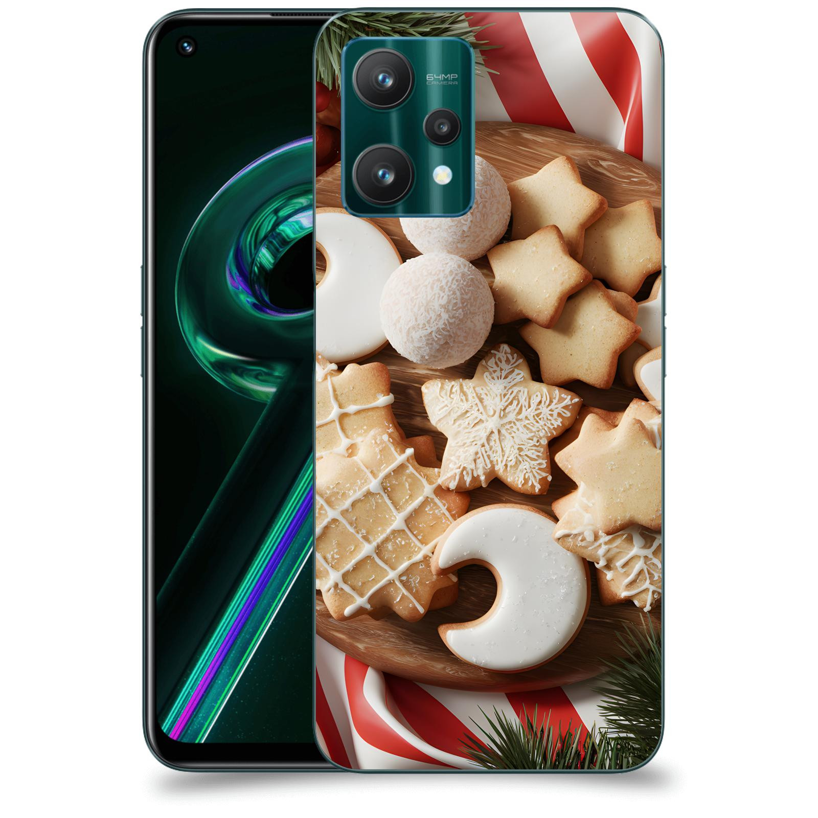 ACOVER Kryt na mobil Realme 9 Pro 5G - Vánoční cukroví 2
