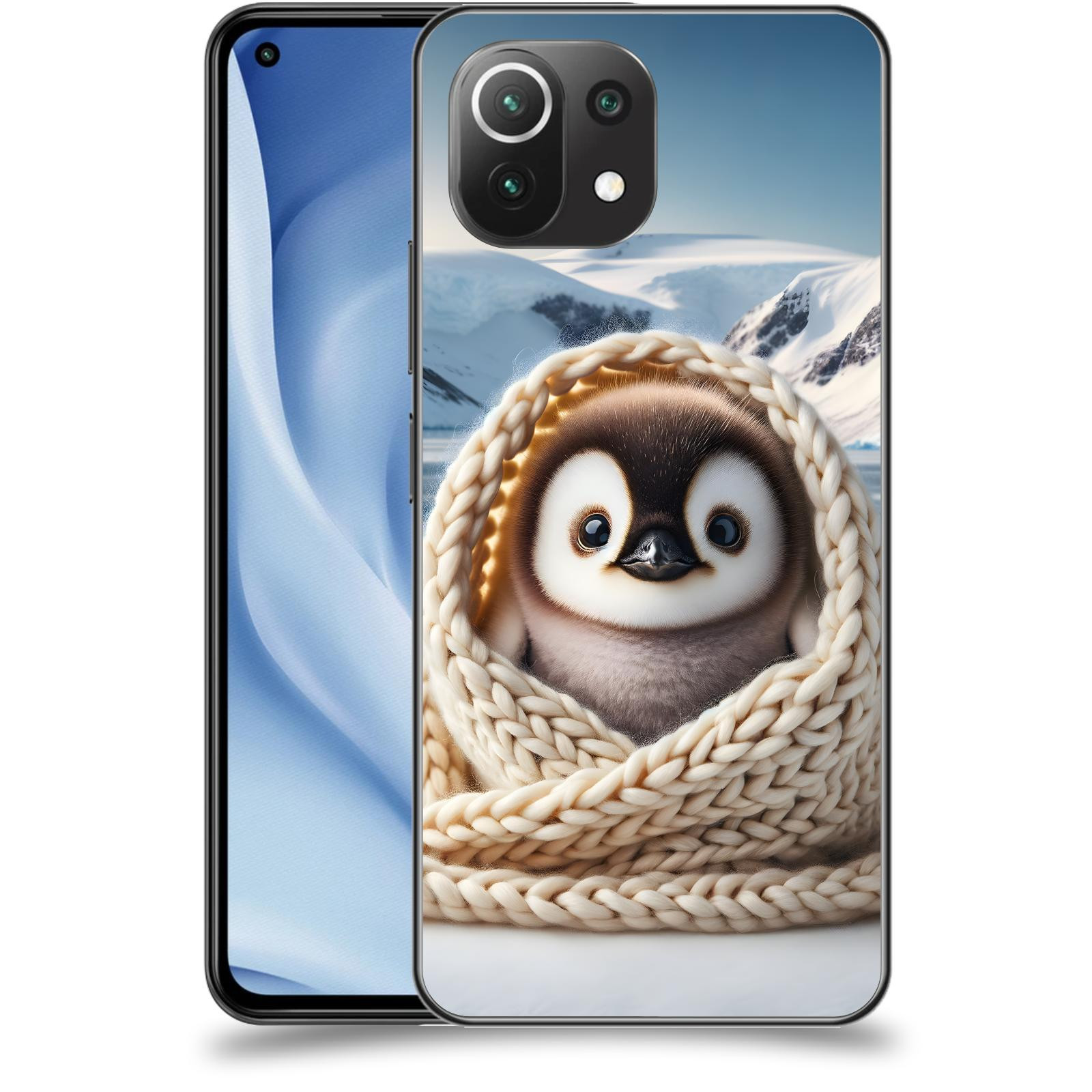 ACOVER Kryt na mobil Xiaomi Mi 11 Lite - Tučňák
