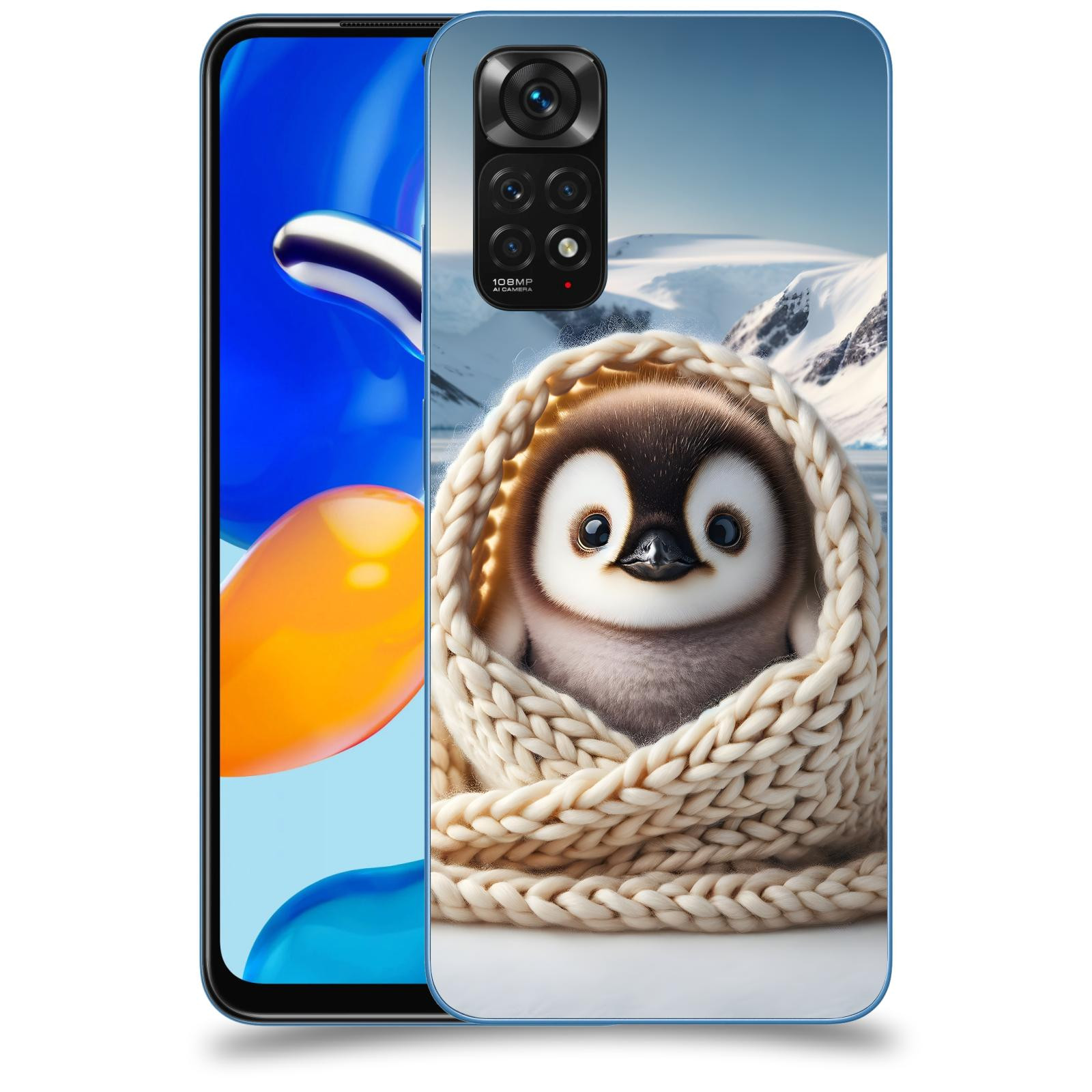 ACOVER Kryt na mobil Xiaomi Redmi Note 11S - Tučňák