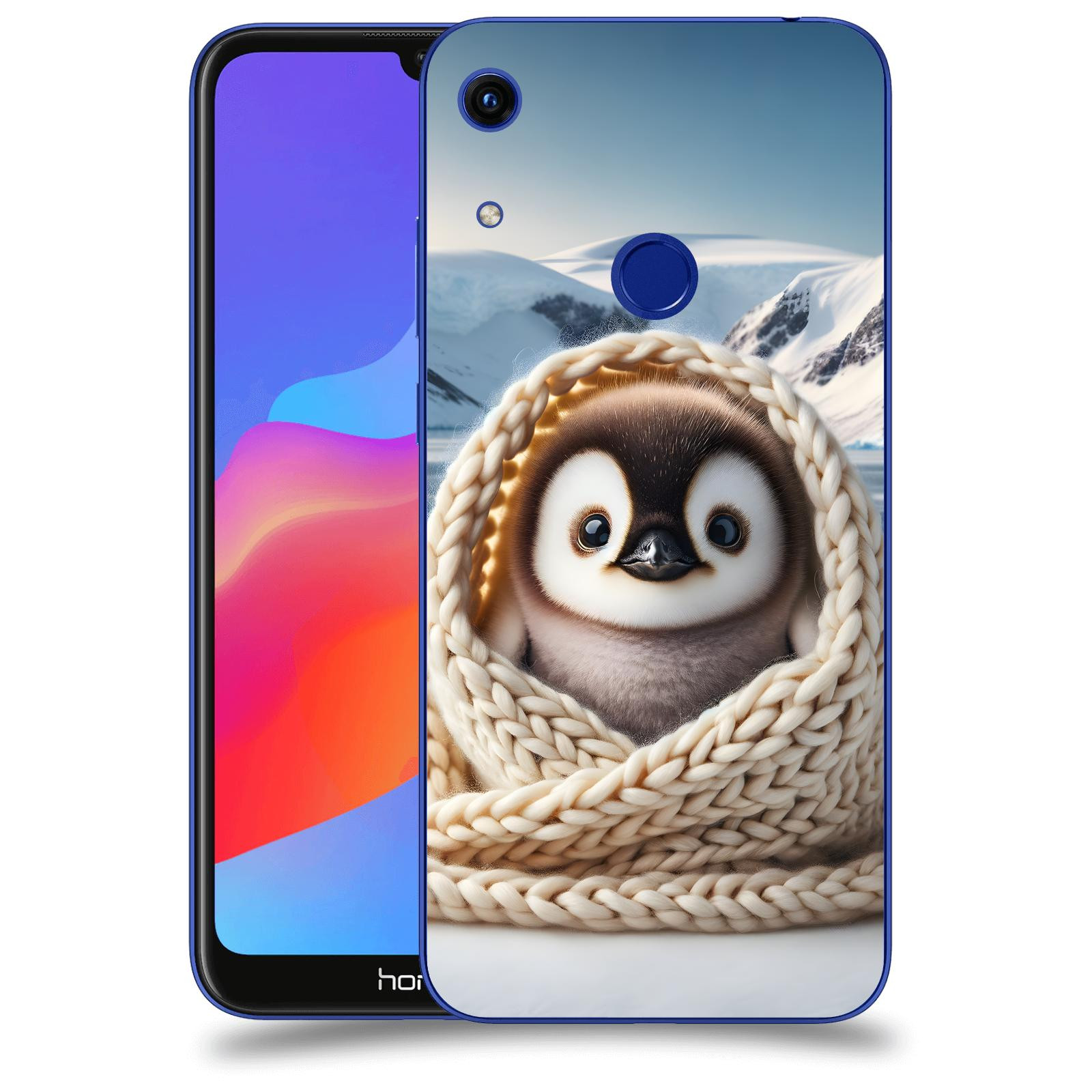 ACOVER Kryt na mobil Honor 8A - Tučňák